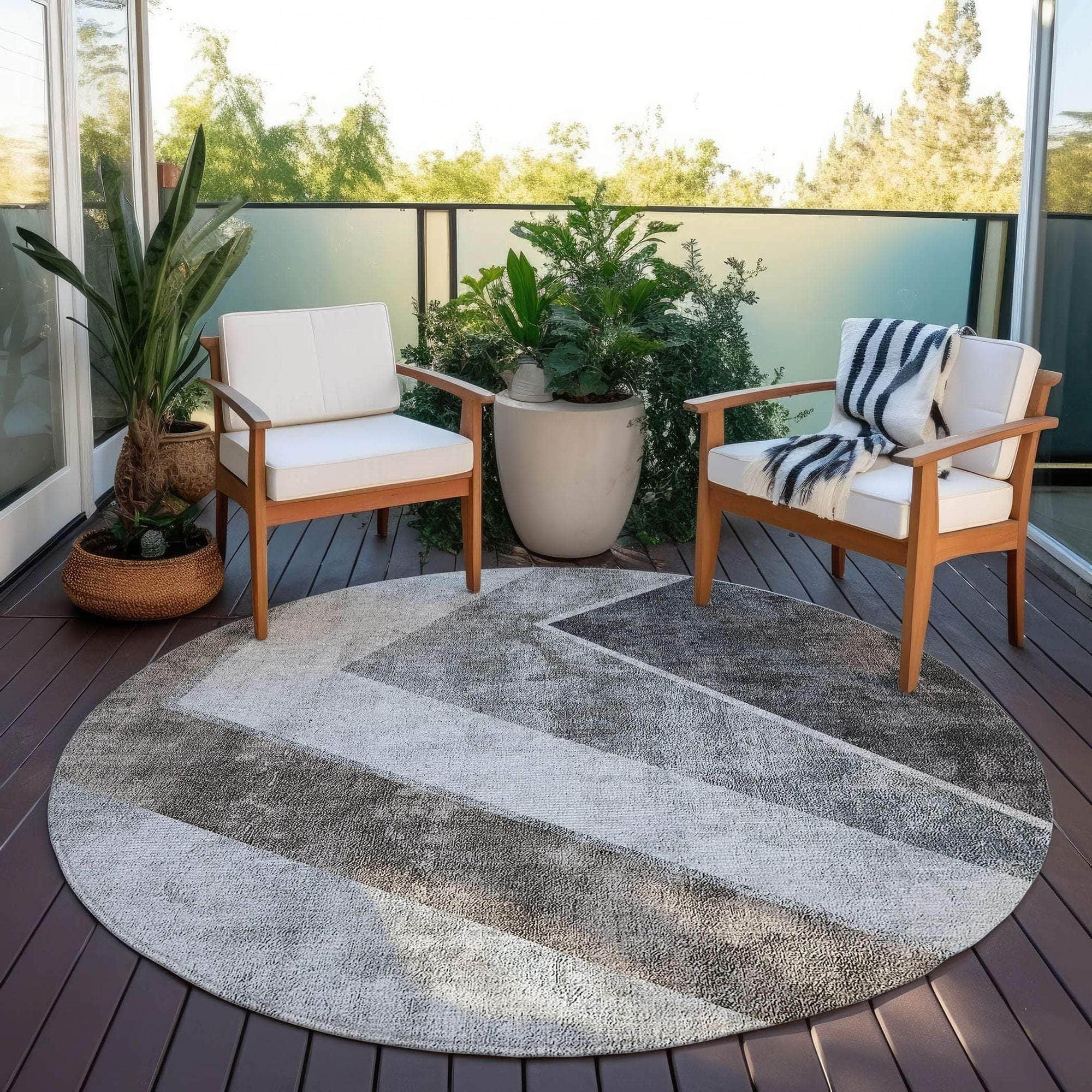 Machine Made ACN671 Gray  Rugs #color_gray 