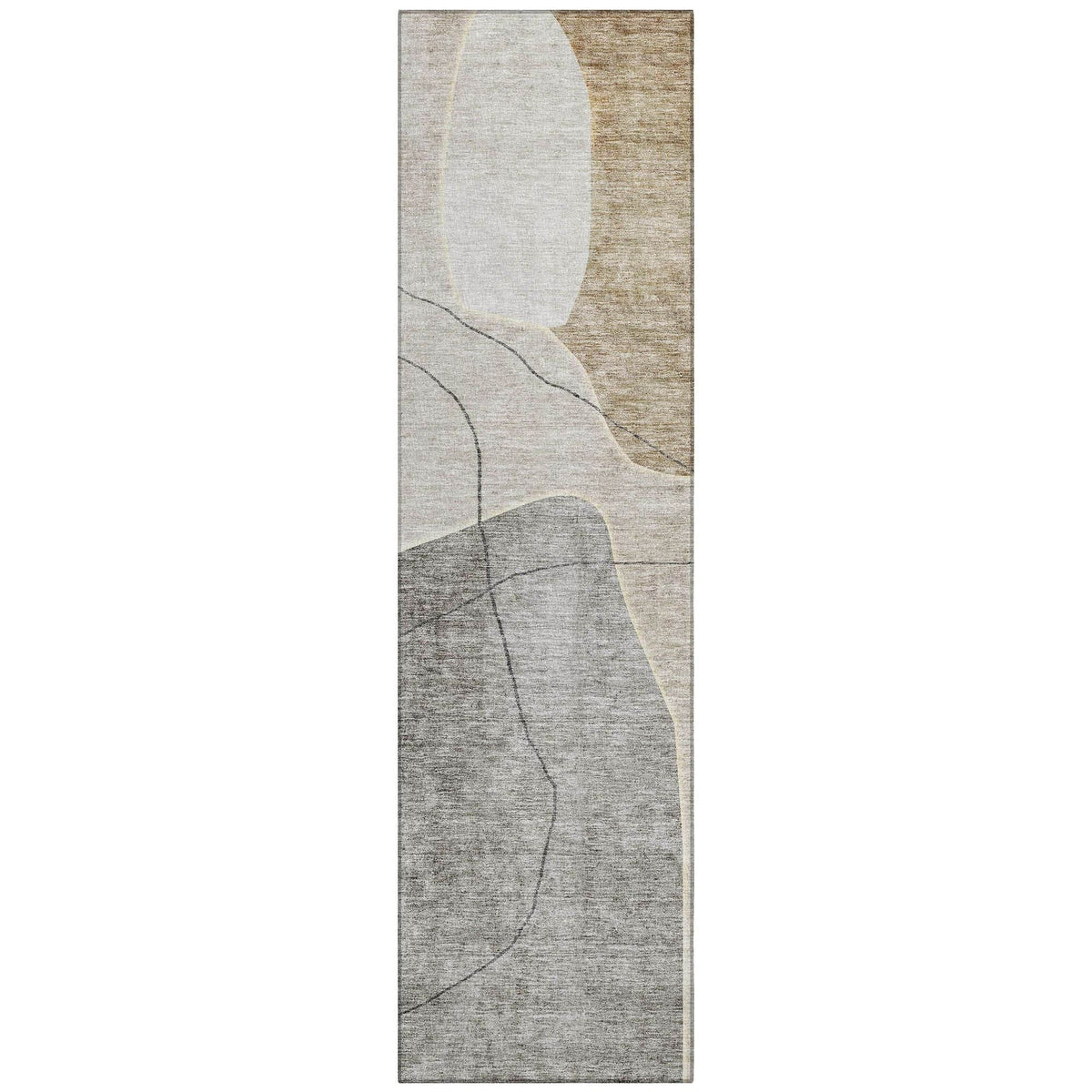 Dove Machine Washable Rug