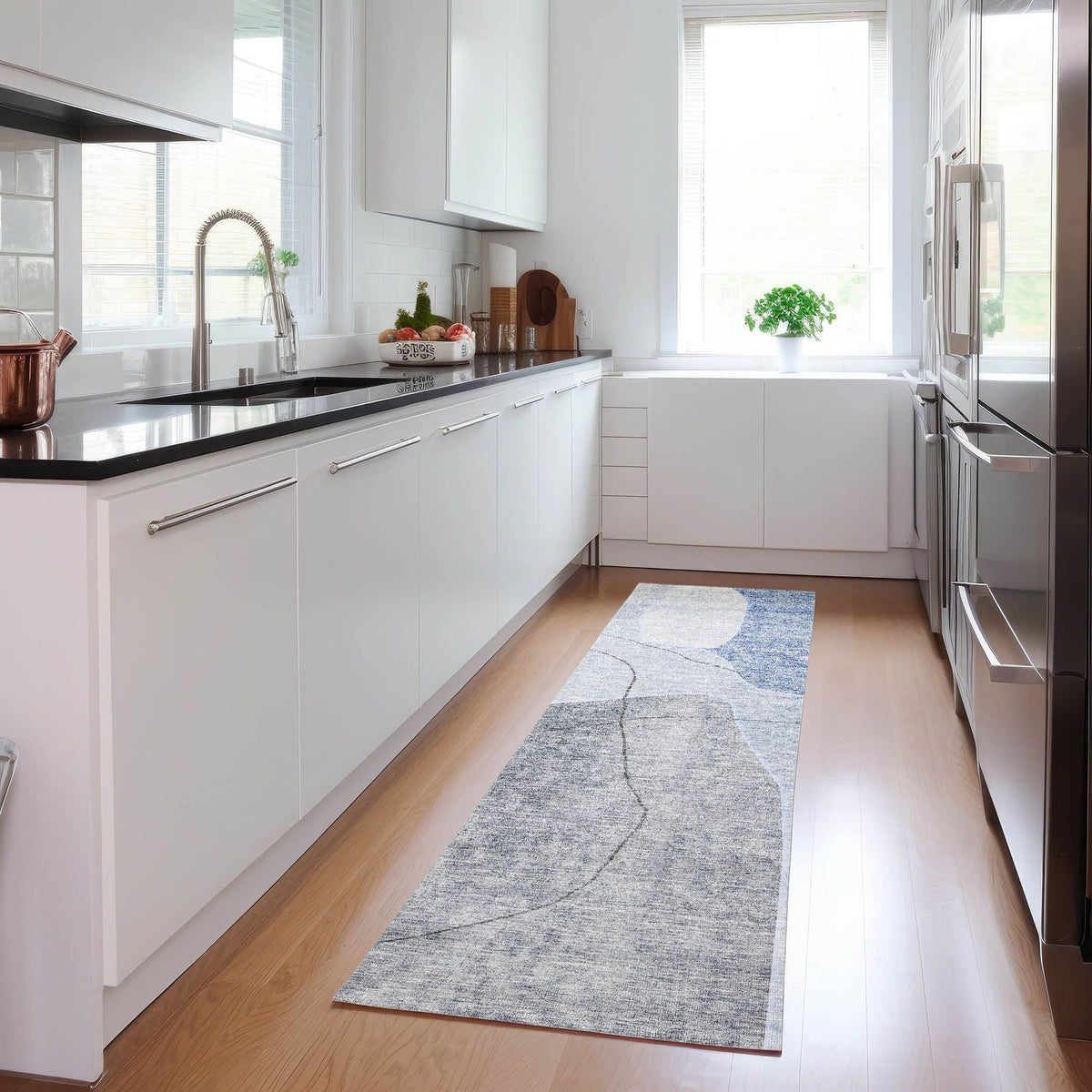 Mist Machine Washable Rug