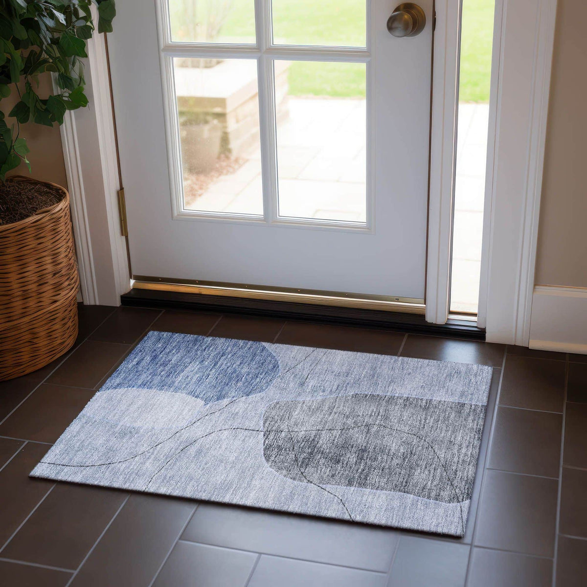 Mist Machine Washable Rug