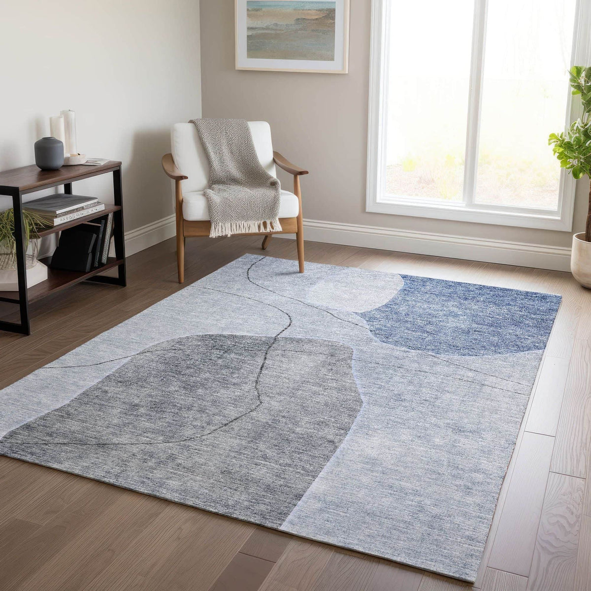 Mist Machine Washable Rug
