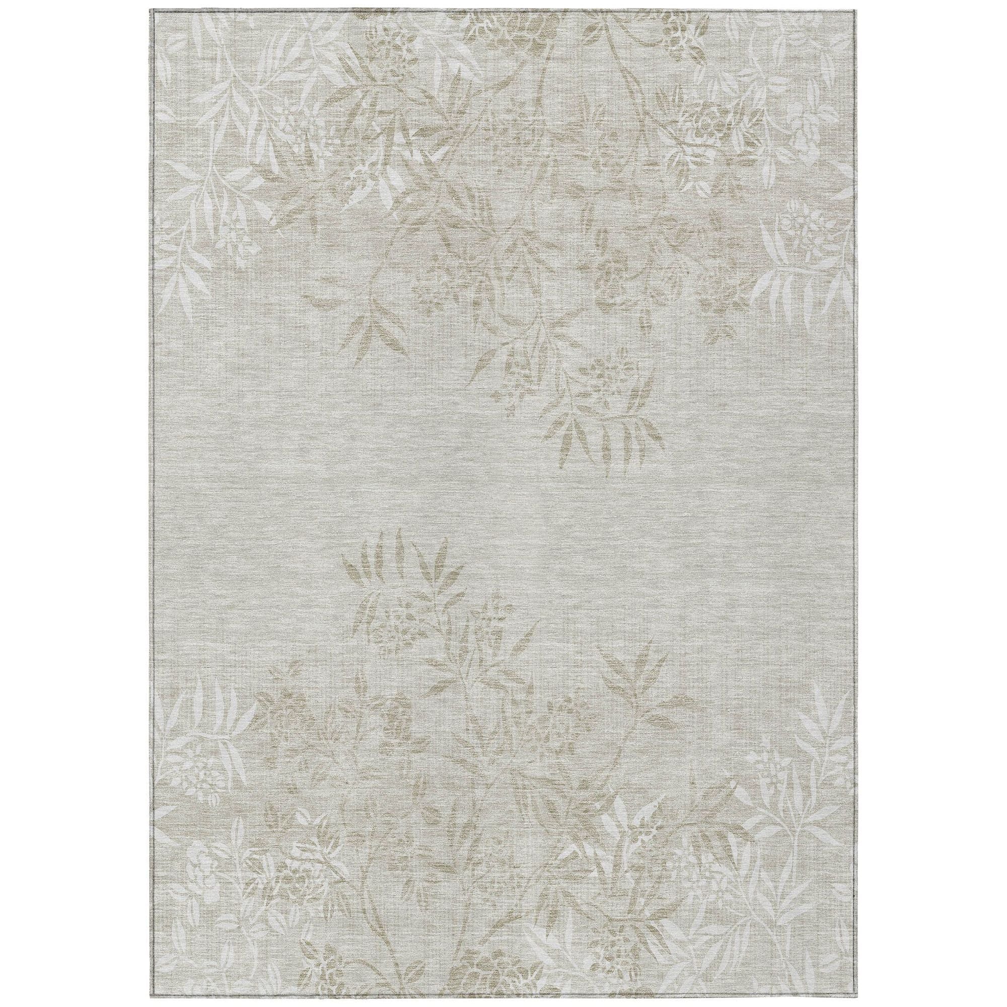 Machine Made ACN673 Beige Brown Rugs #color_beige brown