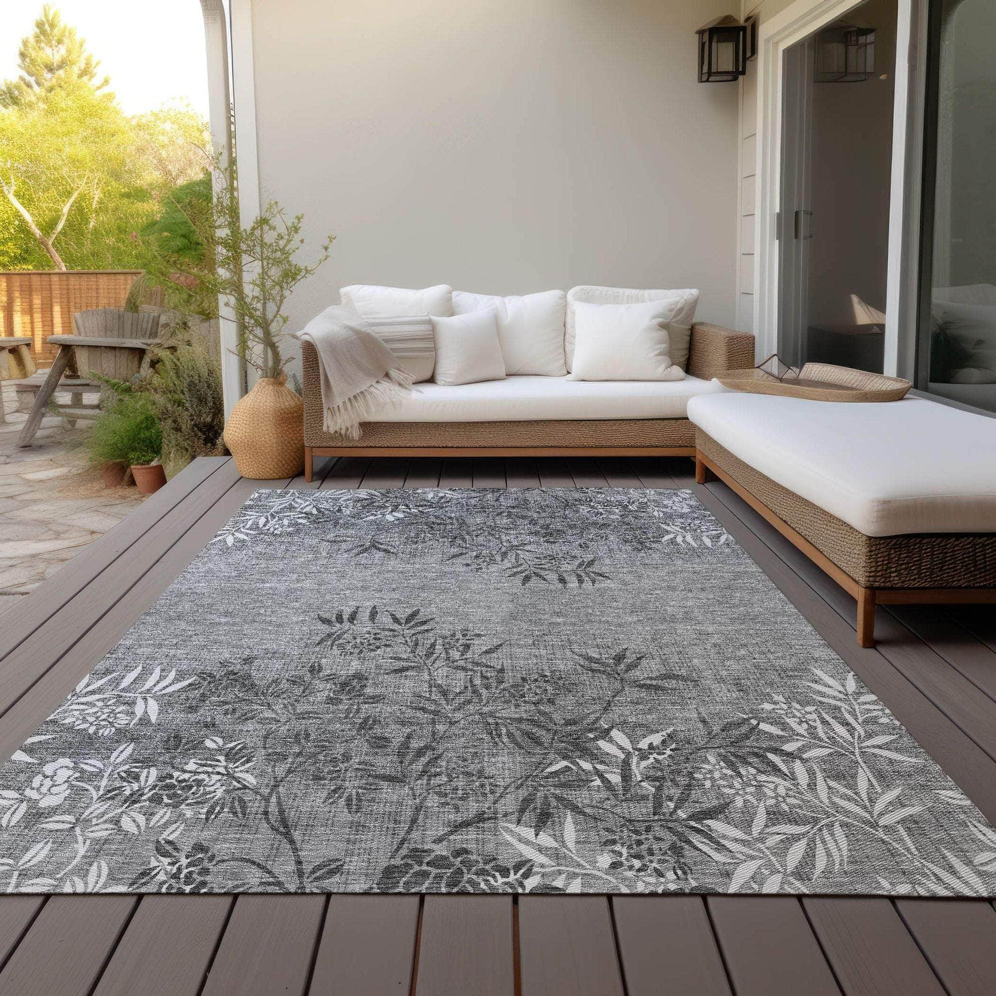 Machine Made ACN673 Pewter Gray Rugs #color_pewter gray