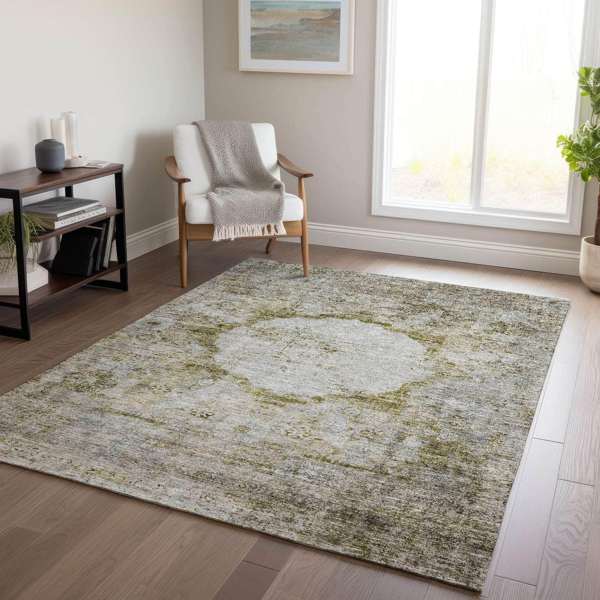 Machine Made ACN675 Taupe Brown Rugs #color_taupe brown