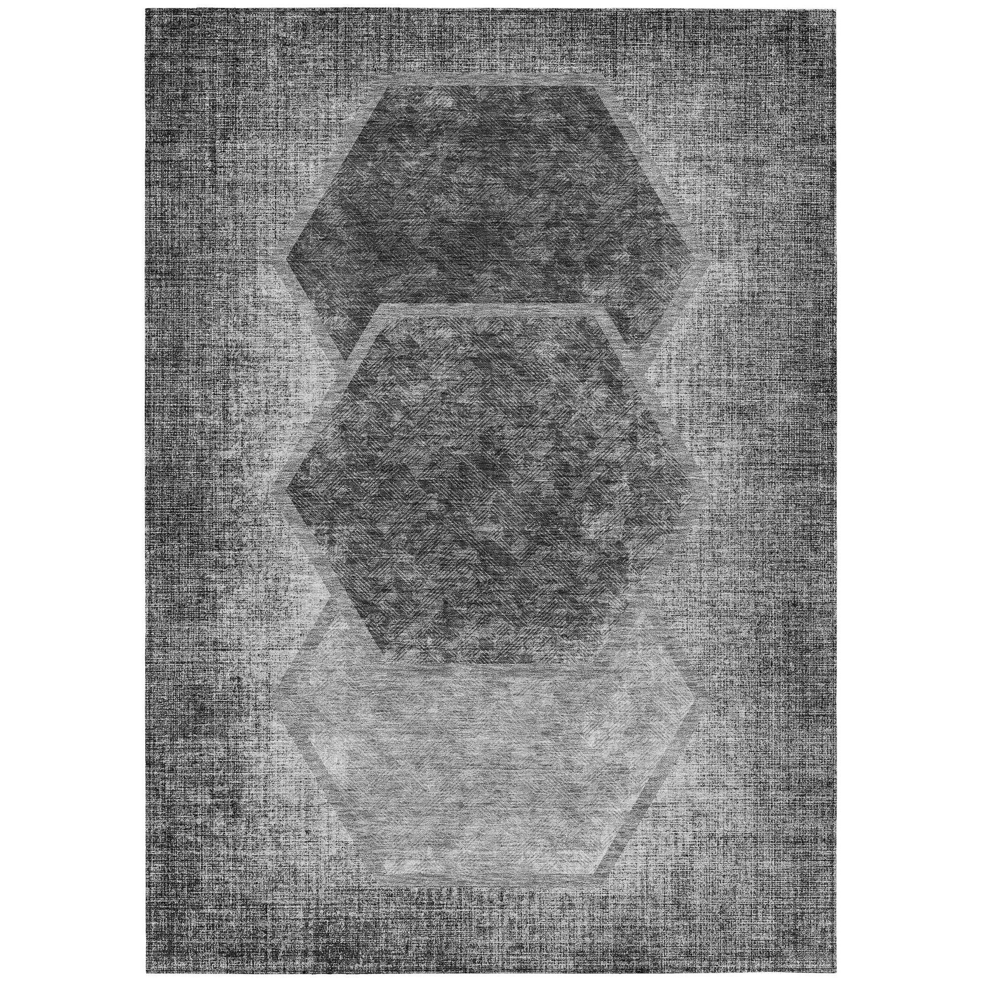 Machine Made ACN679 Gray  Rugs #color_gray 