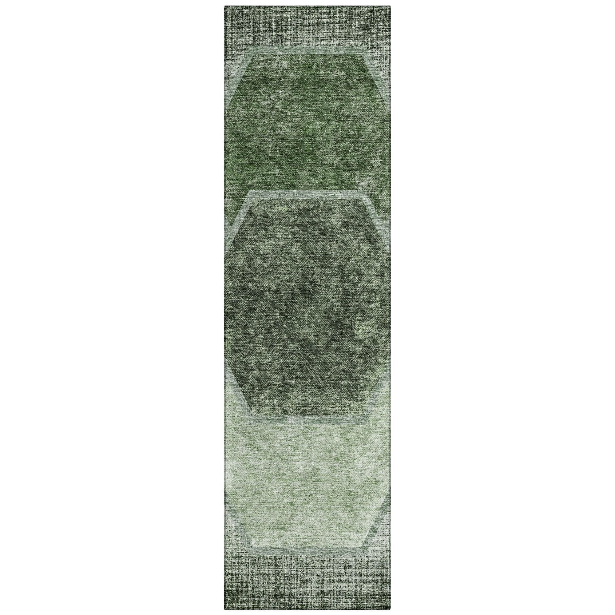 Machine Made ACN679 Olive Green Rugs #color_olive green