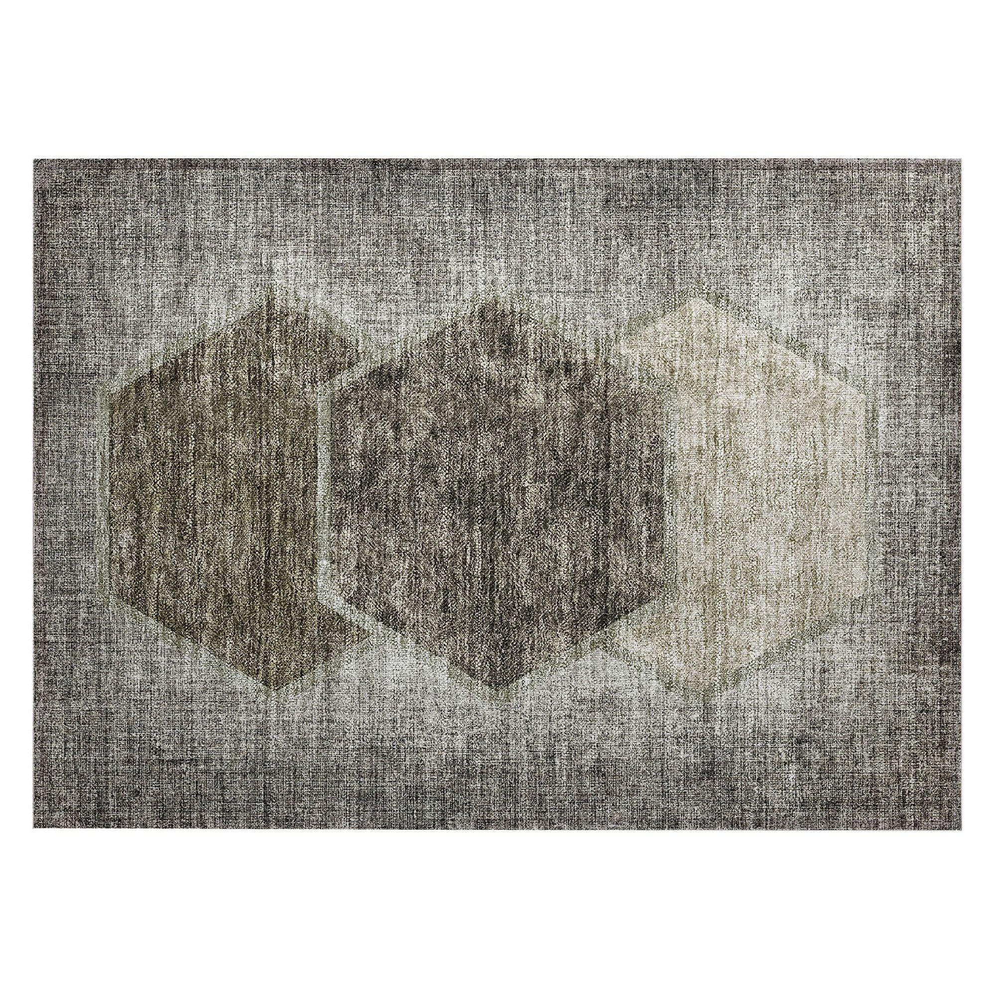 Machine Made ACN679 Taupe Brown Rugs #color_taupe brown