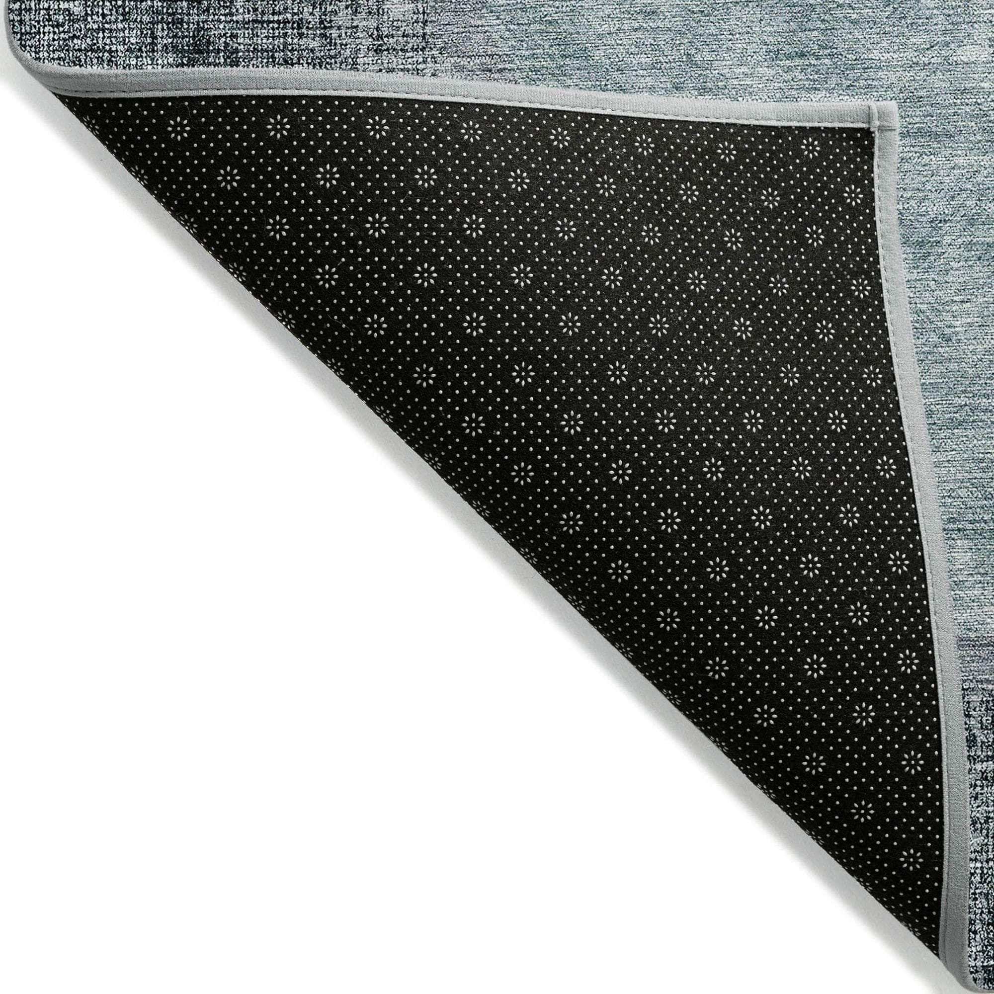 Machine Made ACN679 Teal  Rugs #color_teal 