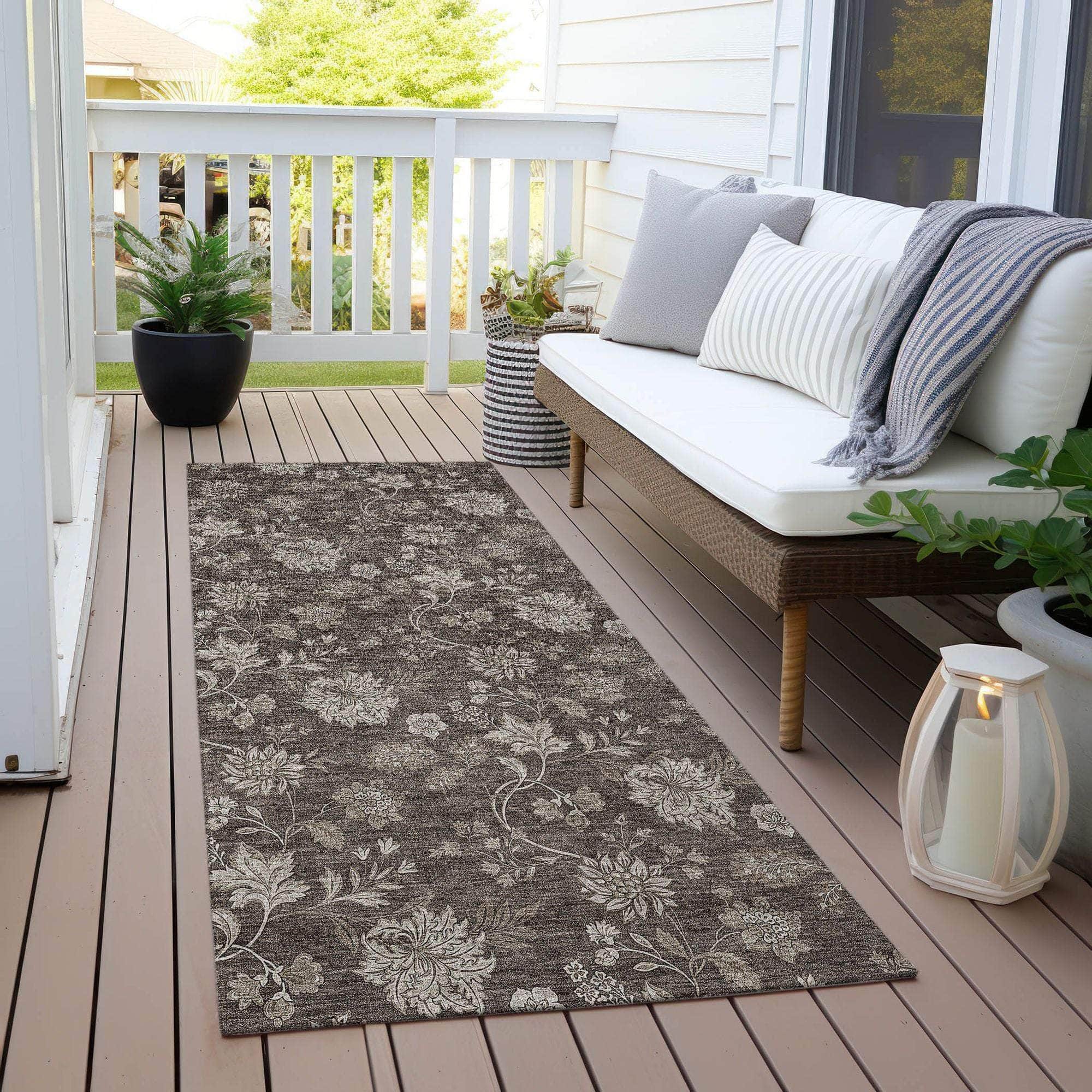 Machine Made ACN680 Chocolate Brown Rugs #color_chocolate brown