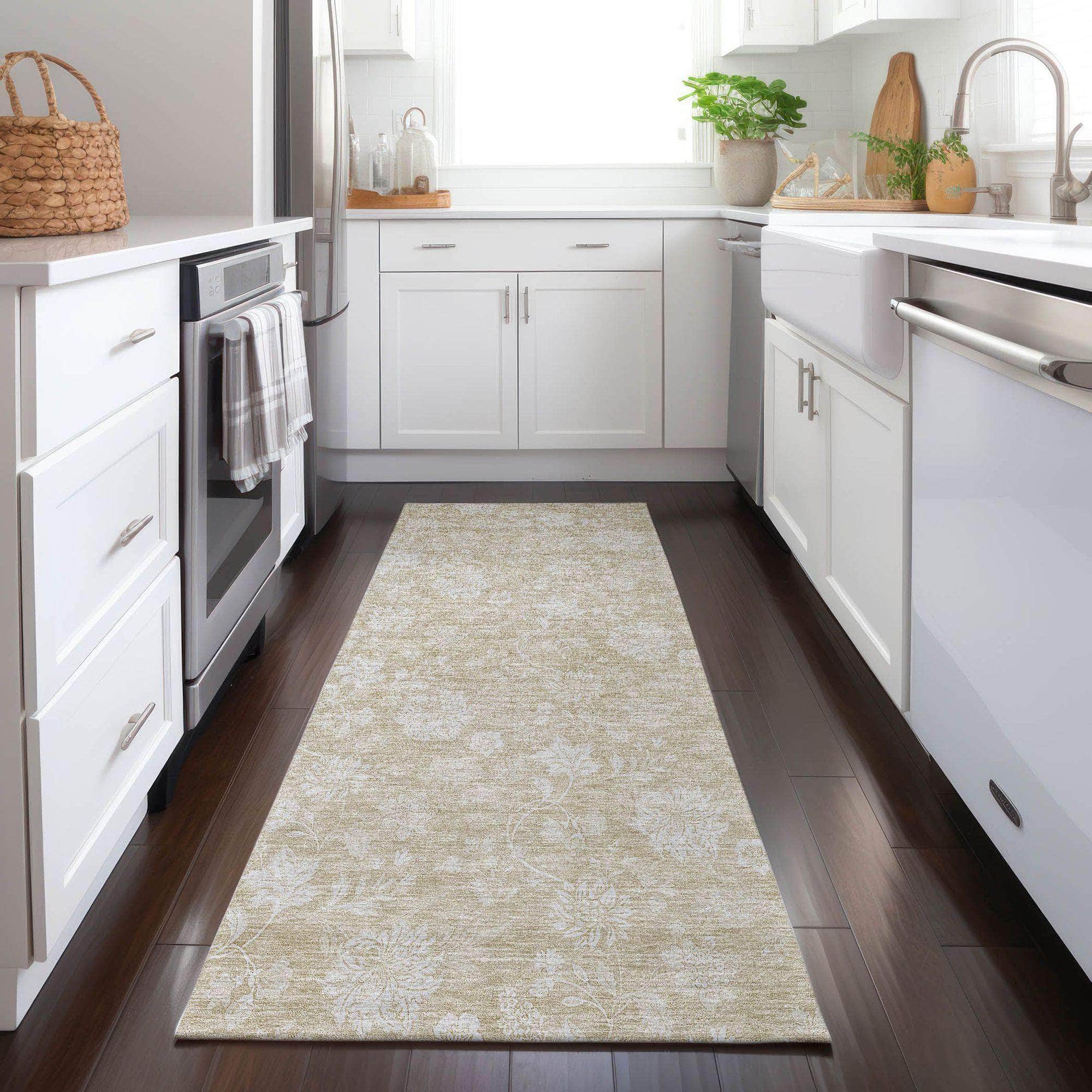 Machine Made ACN681 Beige Brown Rugs #color_beige brown