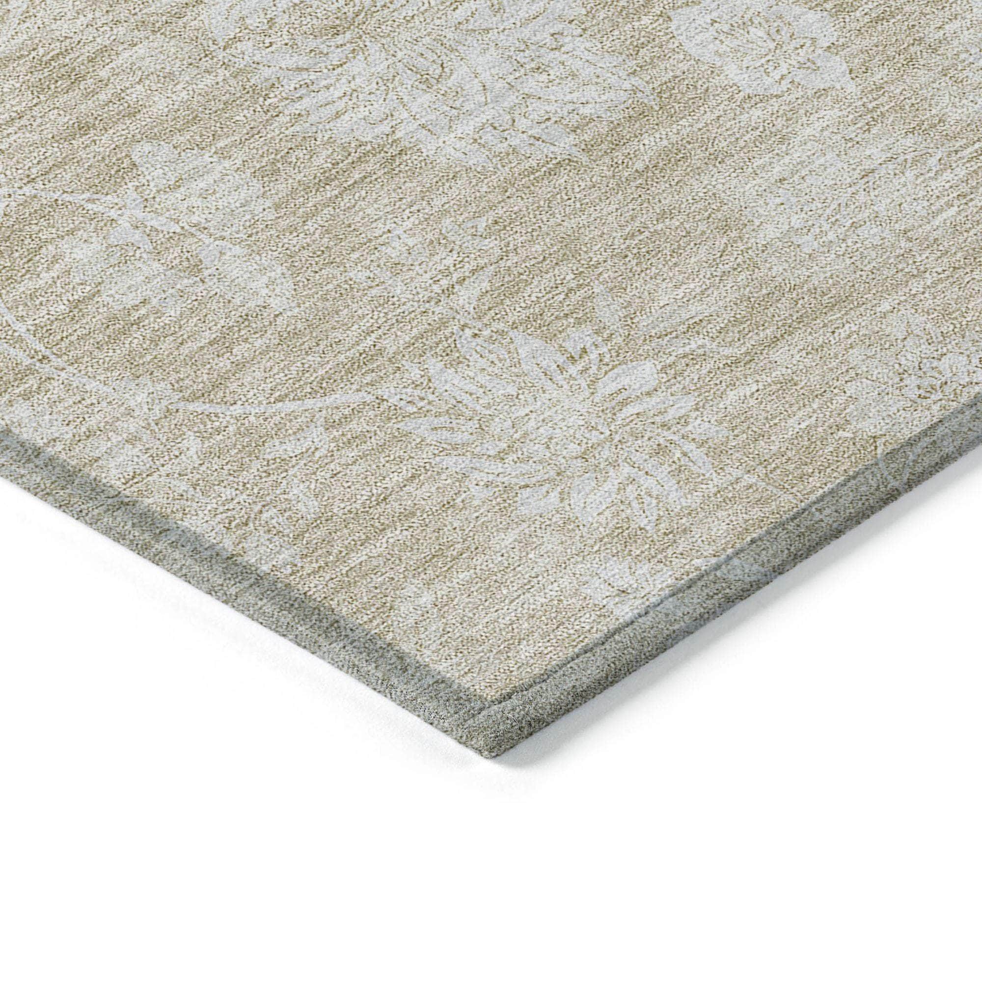 Machine Made ACN681 Beige Brown Rugs #color_beige brown
