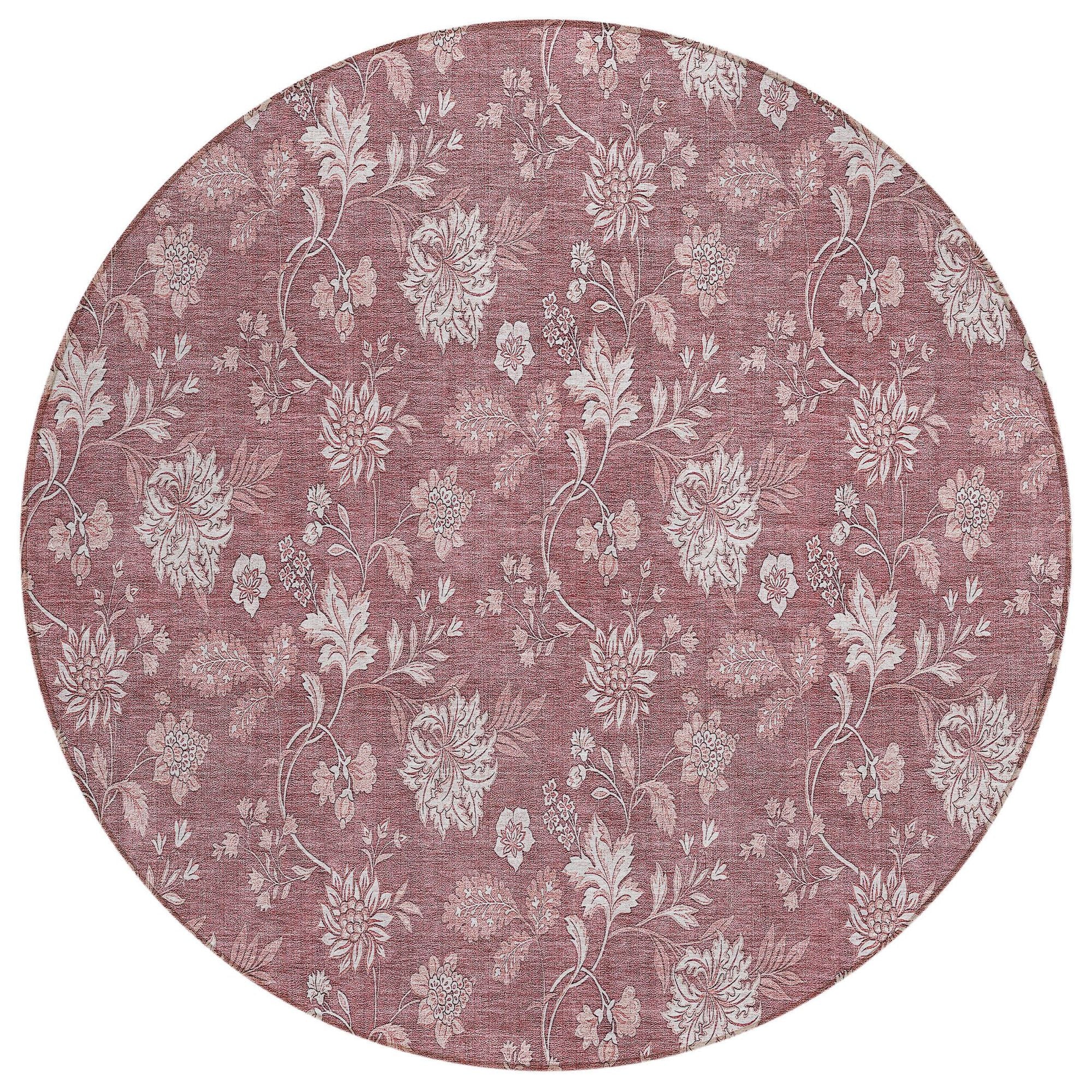 Machine Made ACN681 Blush Pink Rugs #color_blush pink