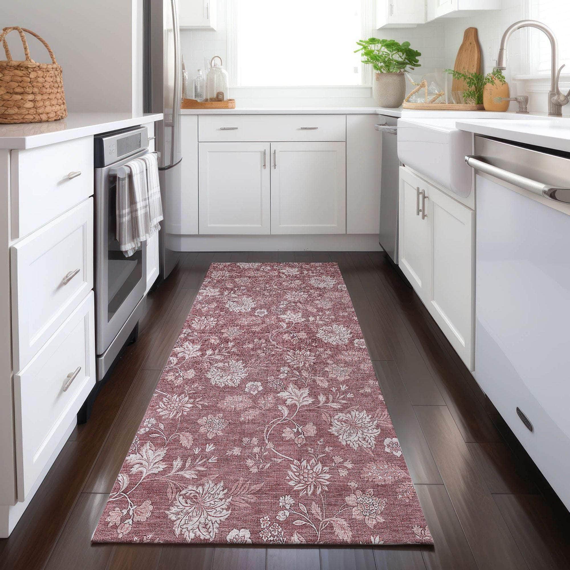 Machine Made ACN681 Blush Pink Rugs #color_blush pink