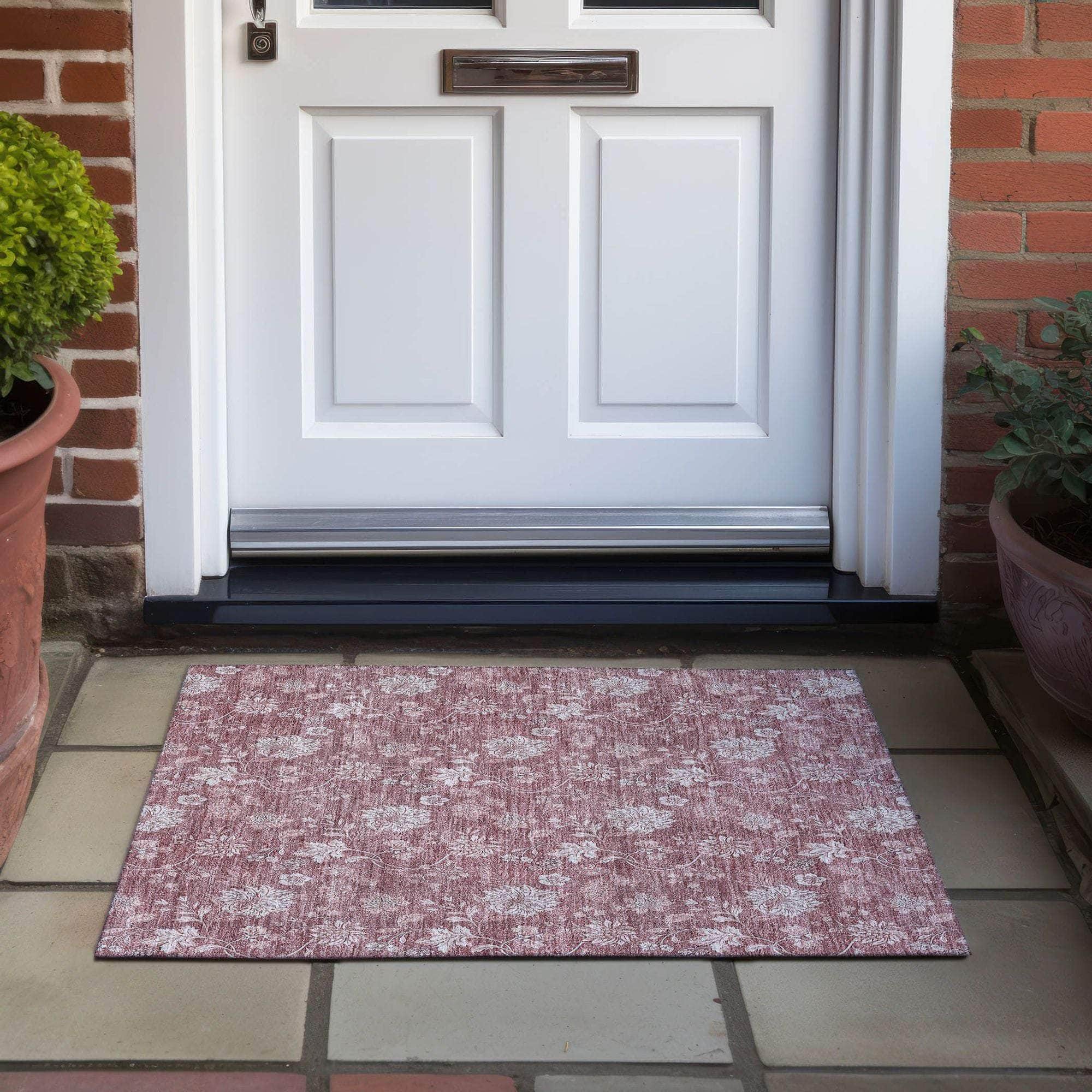 Machine Made ACN681 Blush Pink Rugs #color_blush pink