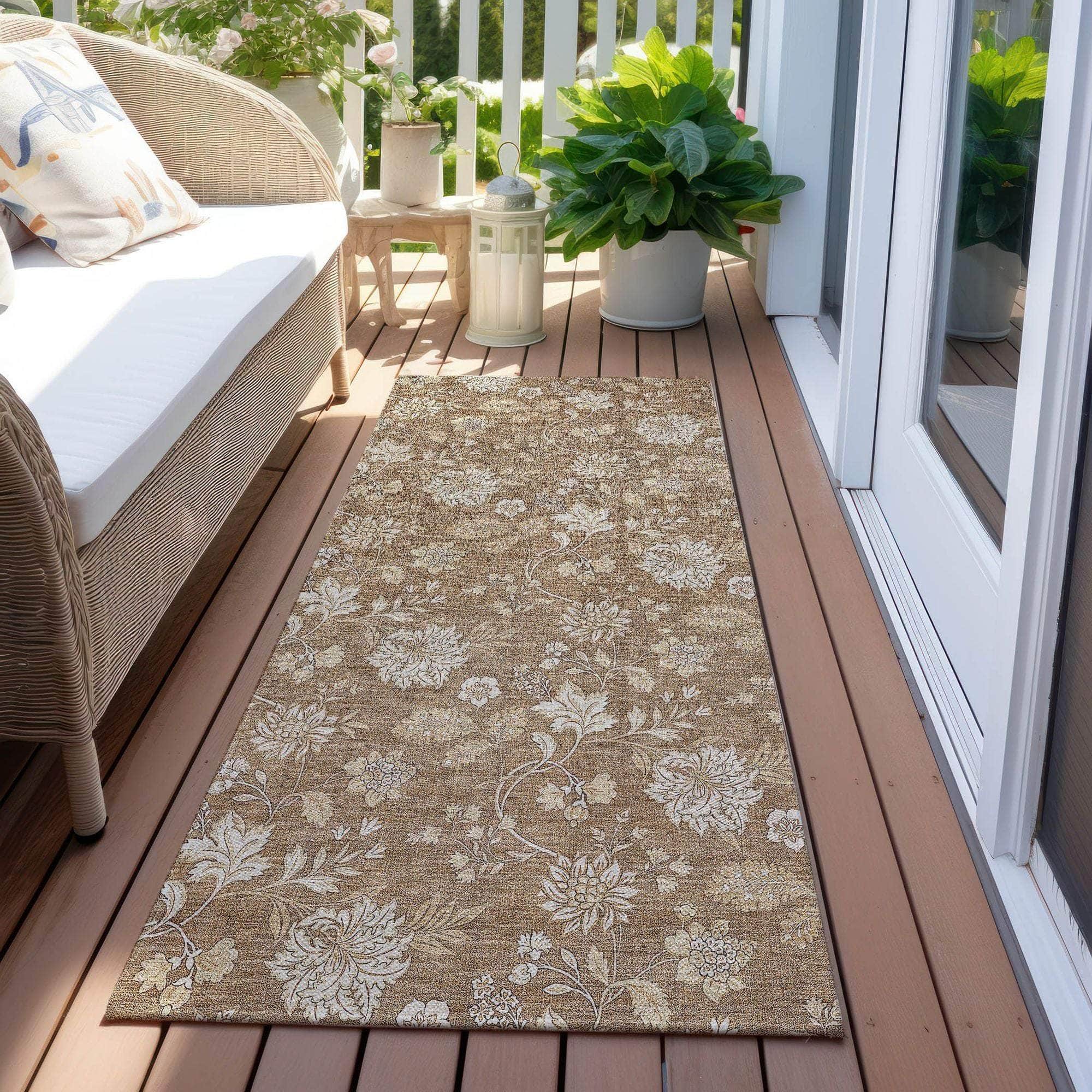 Machine Made ACN681 Copper Orange Rugs #color_copper orange