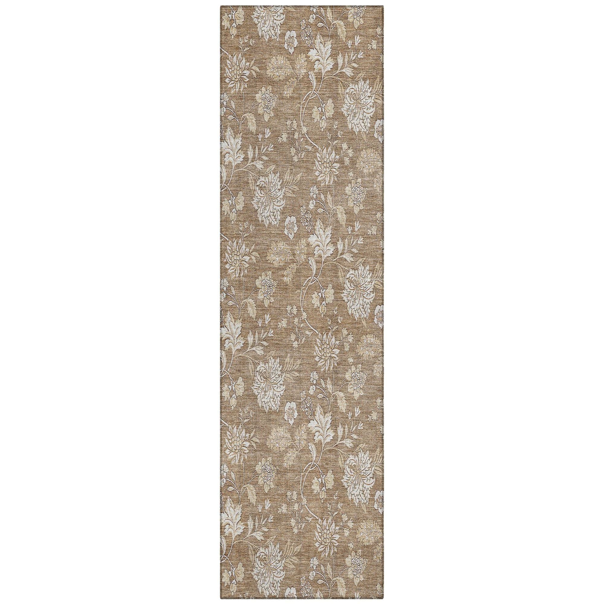Machine Made ACN681 Copper Orange Rugs #color_copper orange
