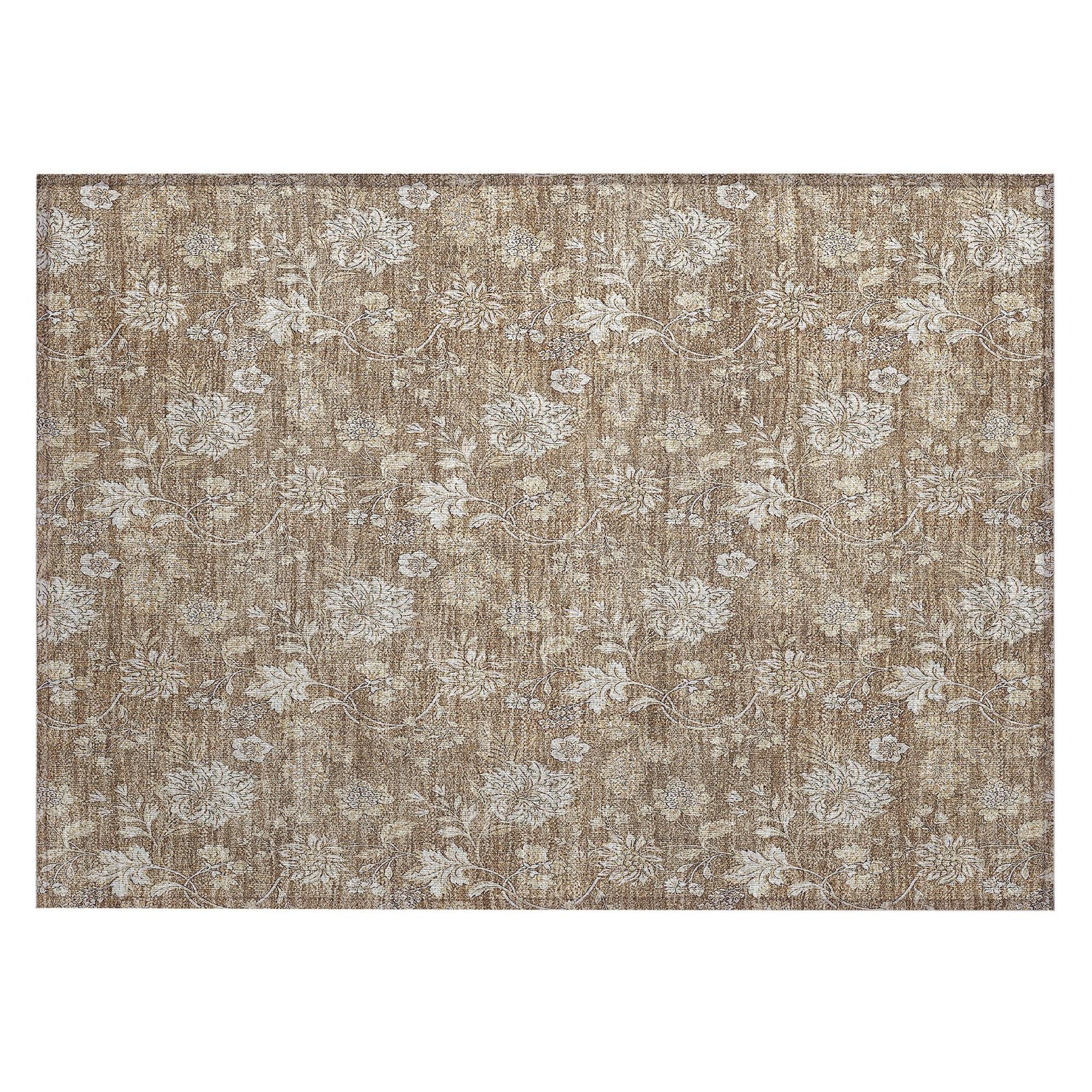 Machine Made ACN681 Copper Orange Rugs #color_copper orange