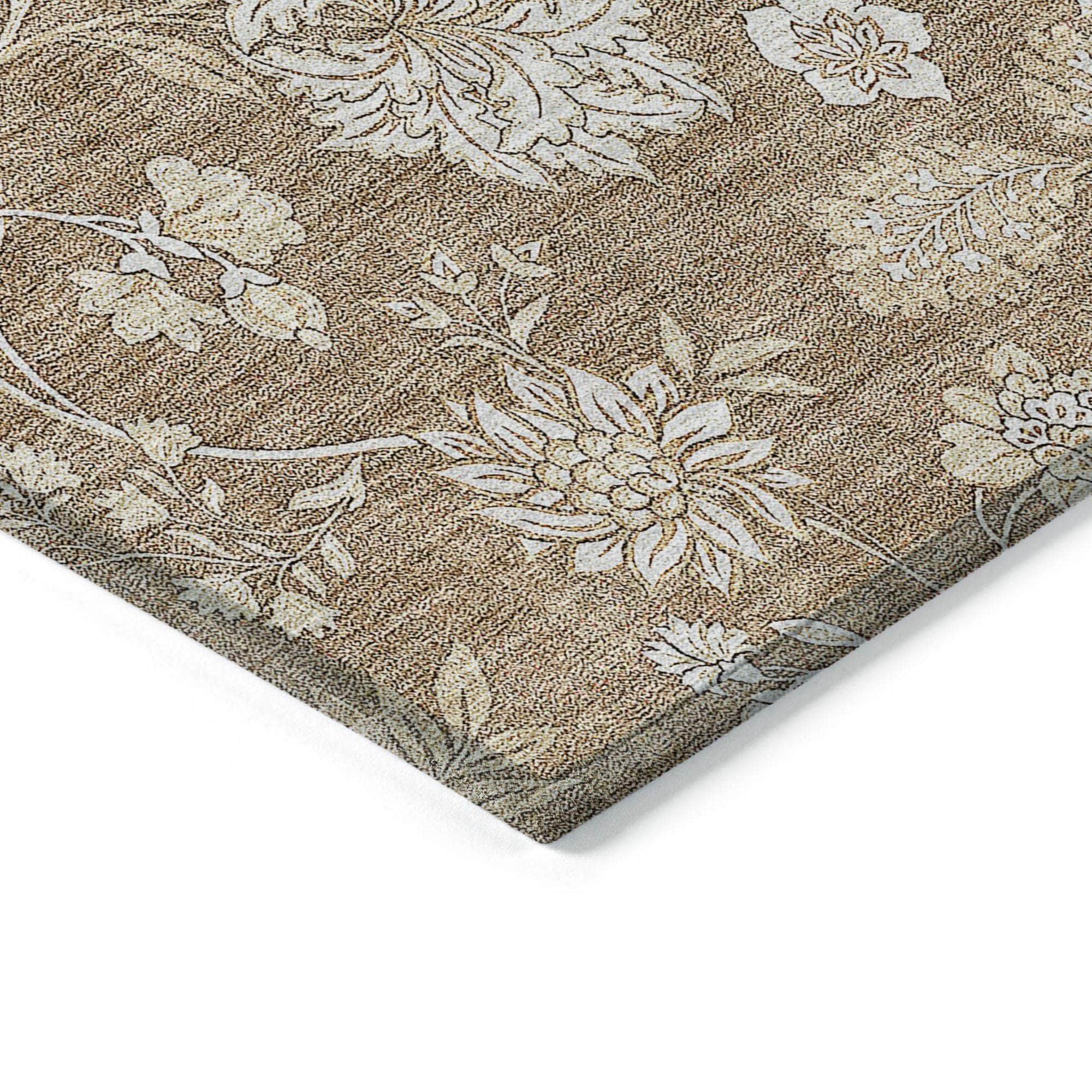 Machine Made ACN681 Copper Orange Rugs #color_copper orange