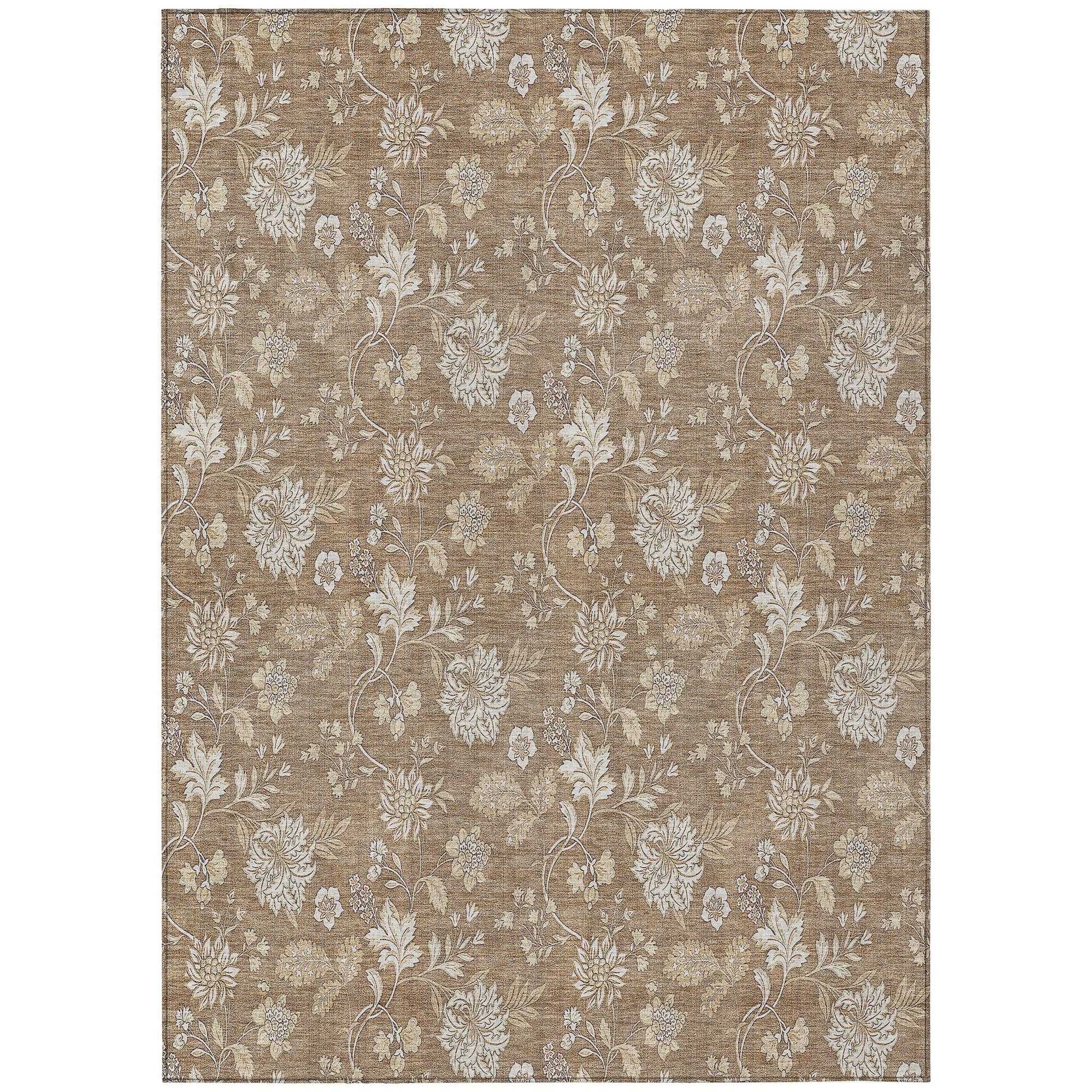 Machine Made ACN681 Copper Orange Rugs #color_copper orange