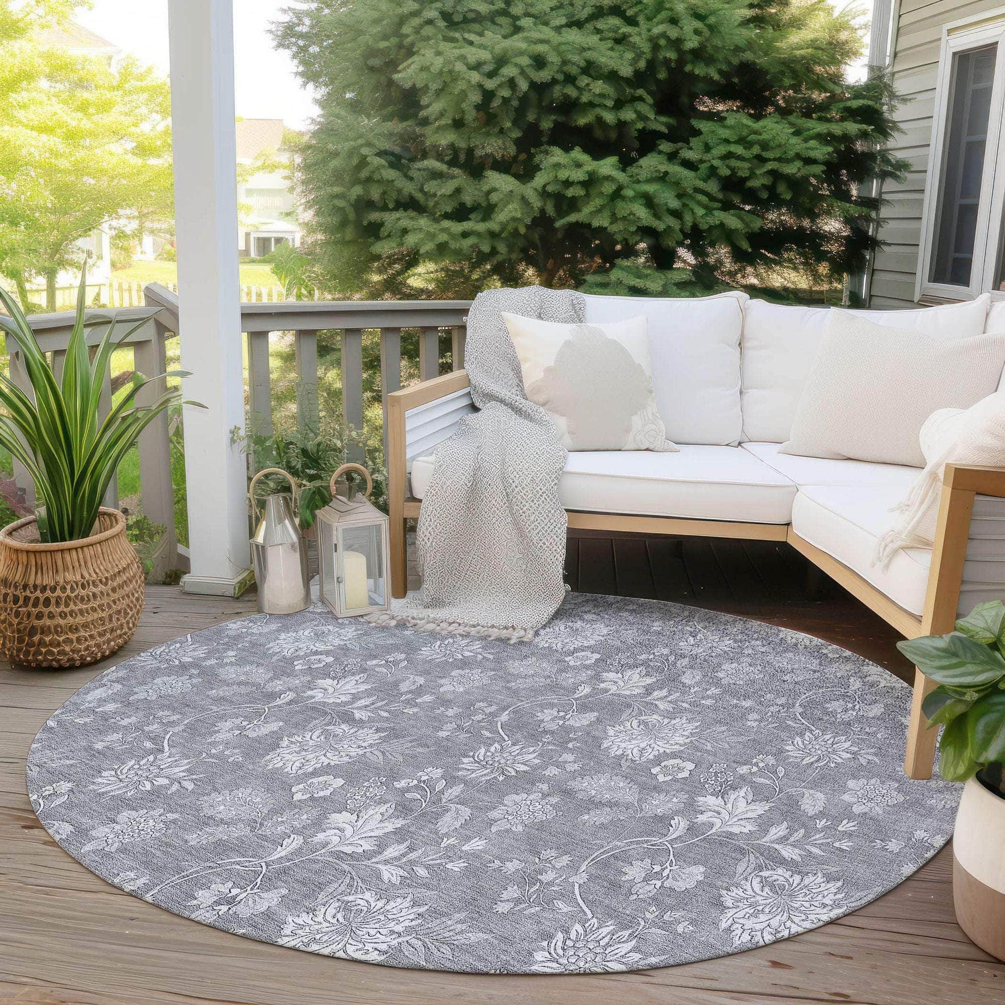 Machine Made ACN681 Gray  Rugs #color_gray 