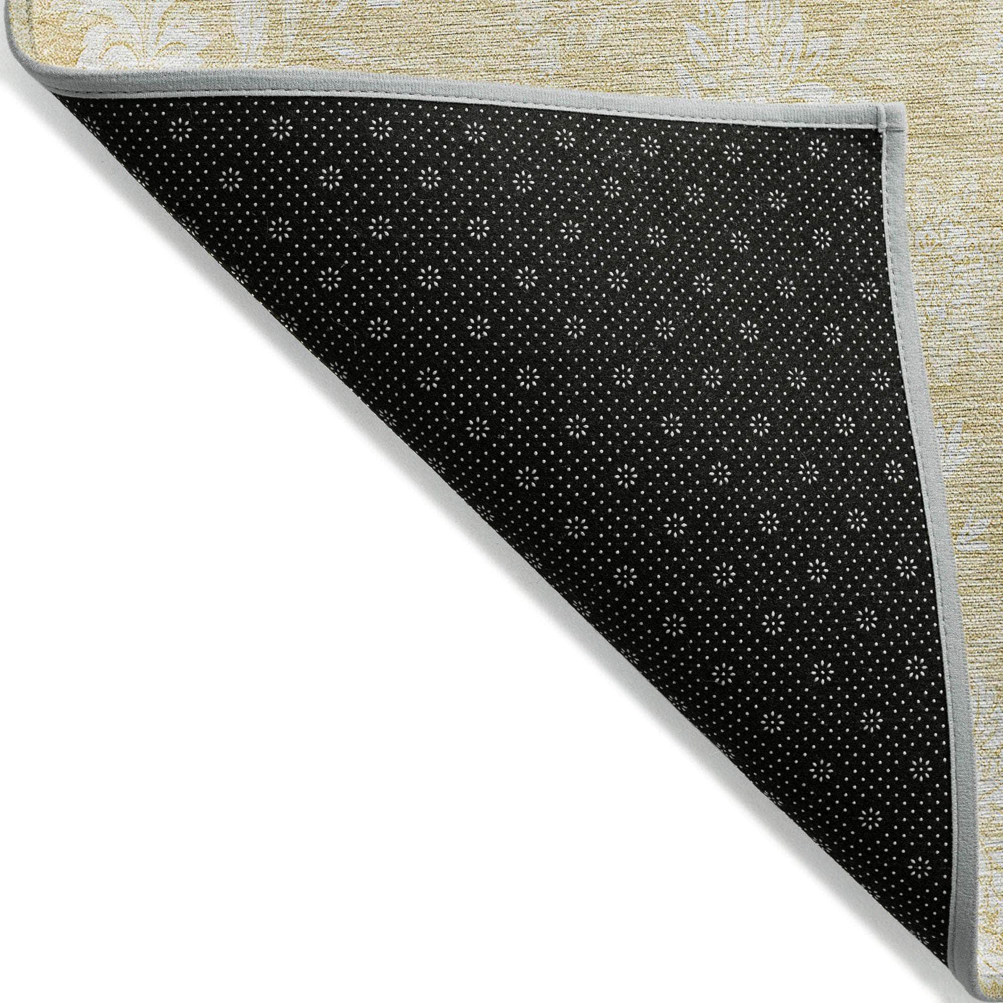 Machine Made ACN681 Honey Gold Rugs #color_honey gold
