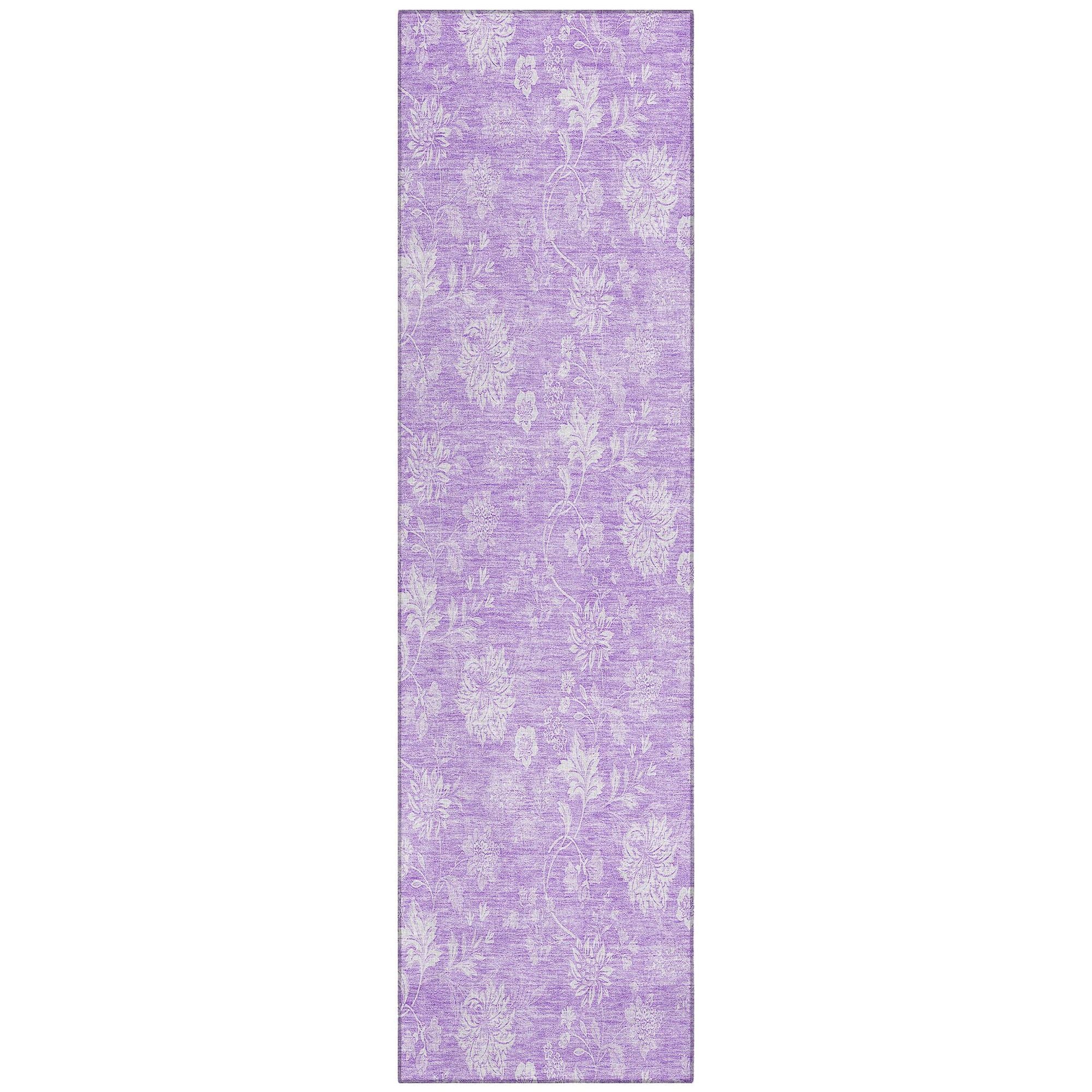 Machine Made ACN681 Lilac Purple Rugs #color_lilac purple