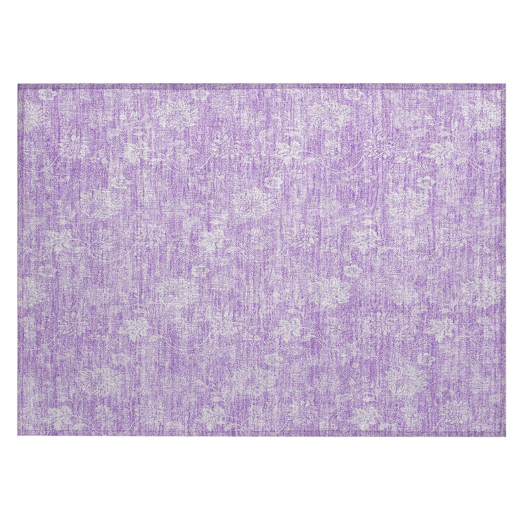 Machine Made ACN681 Lilac Purple Rugs #color_lilac purple