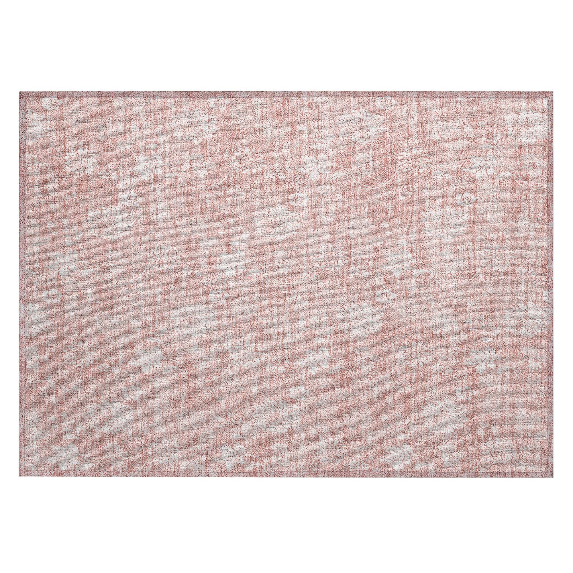 Machine Made ACN681 Pink  Rugs #color_pink 
