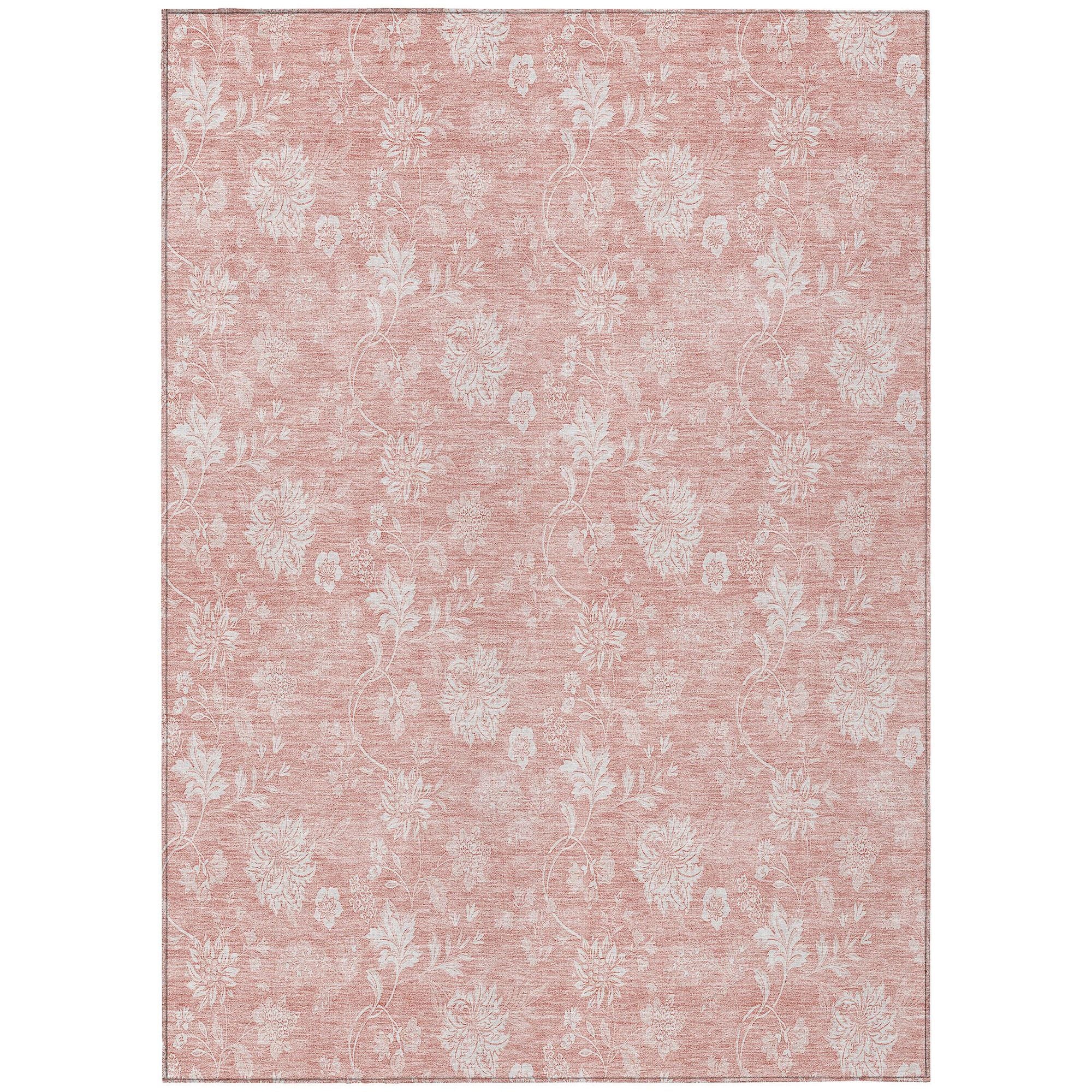 Machine Made ACN681 Pink  Rugs #color_pink 