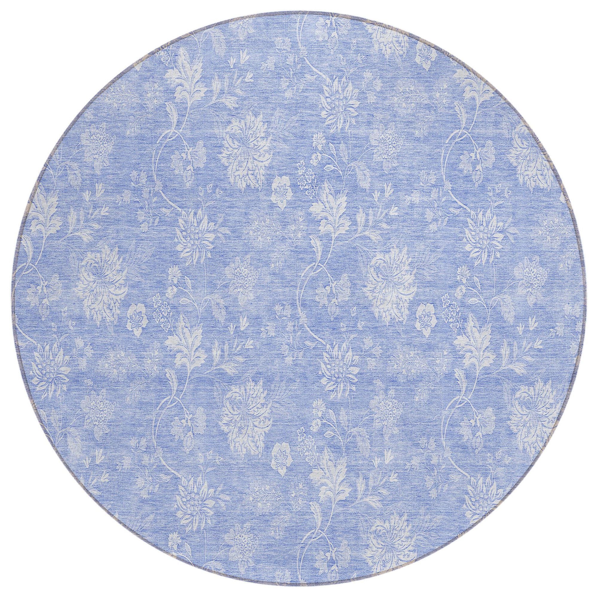 Machine Made ACN681 Sky Blue Rugs #color_sky blue