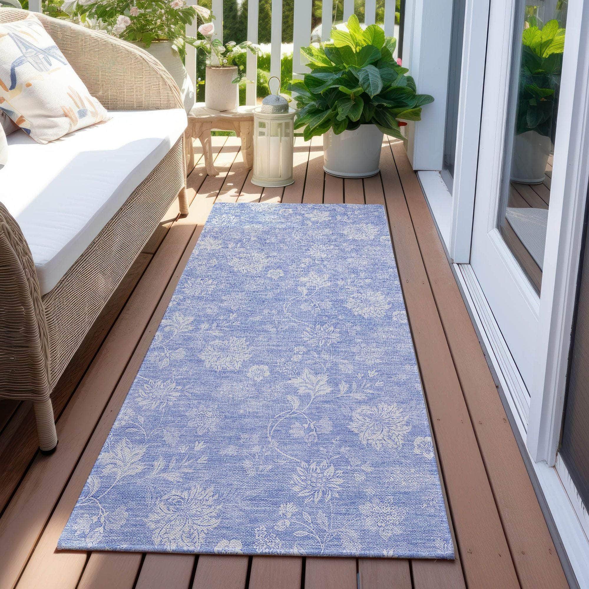 Machine Made ACN681 Sky Blue Rugs #color_sky blue