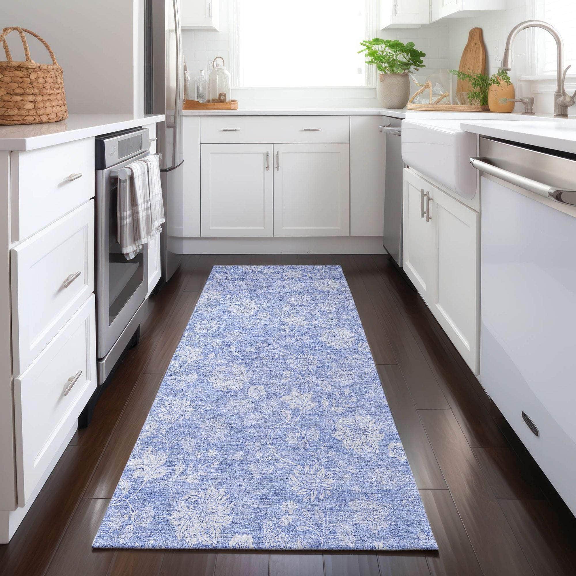 Machine Made ACN681 Sky Blue Rugs #color_sky blue