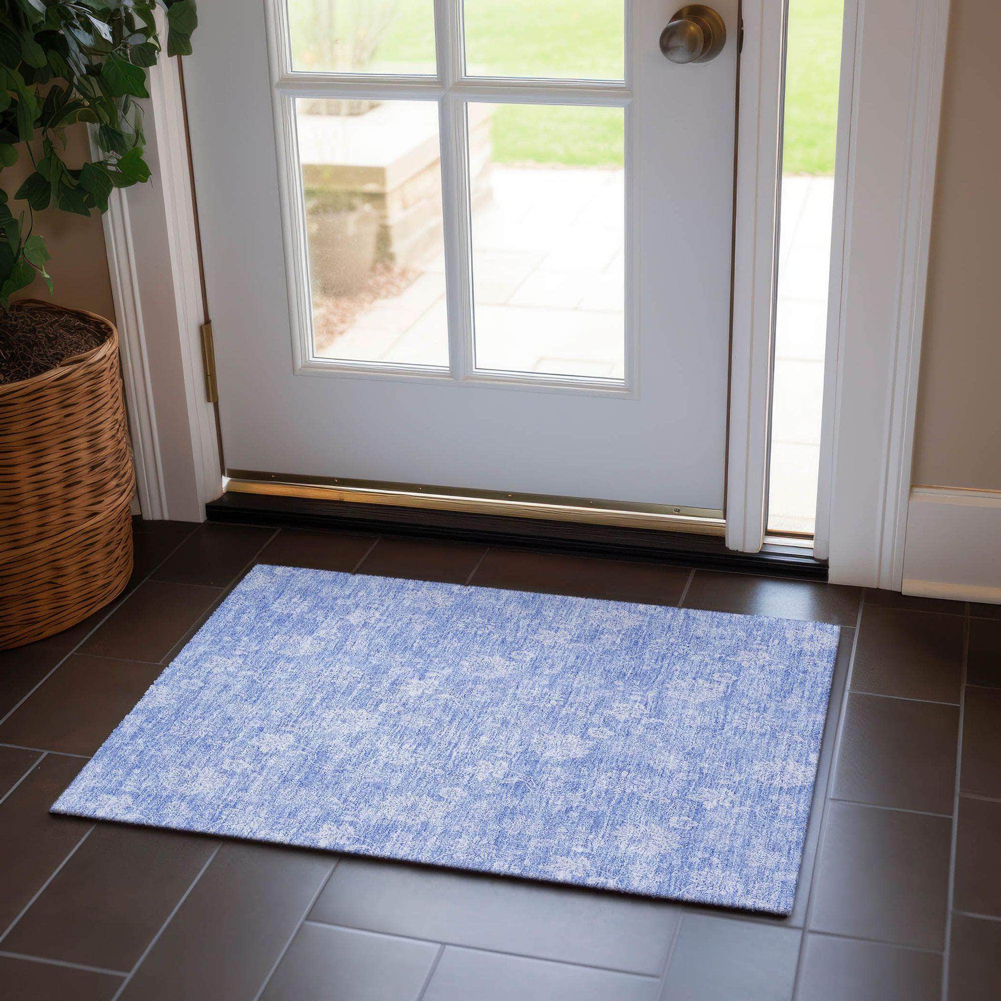 Machine Made ACN681 Sky Blue Rugs #color_sky blue