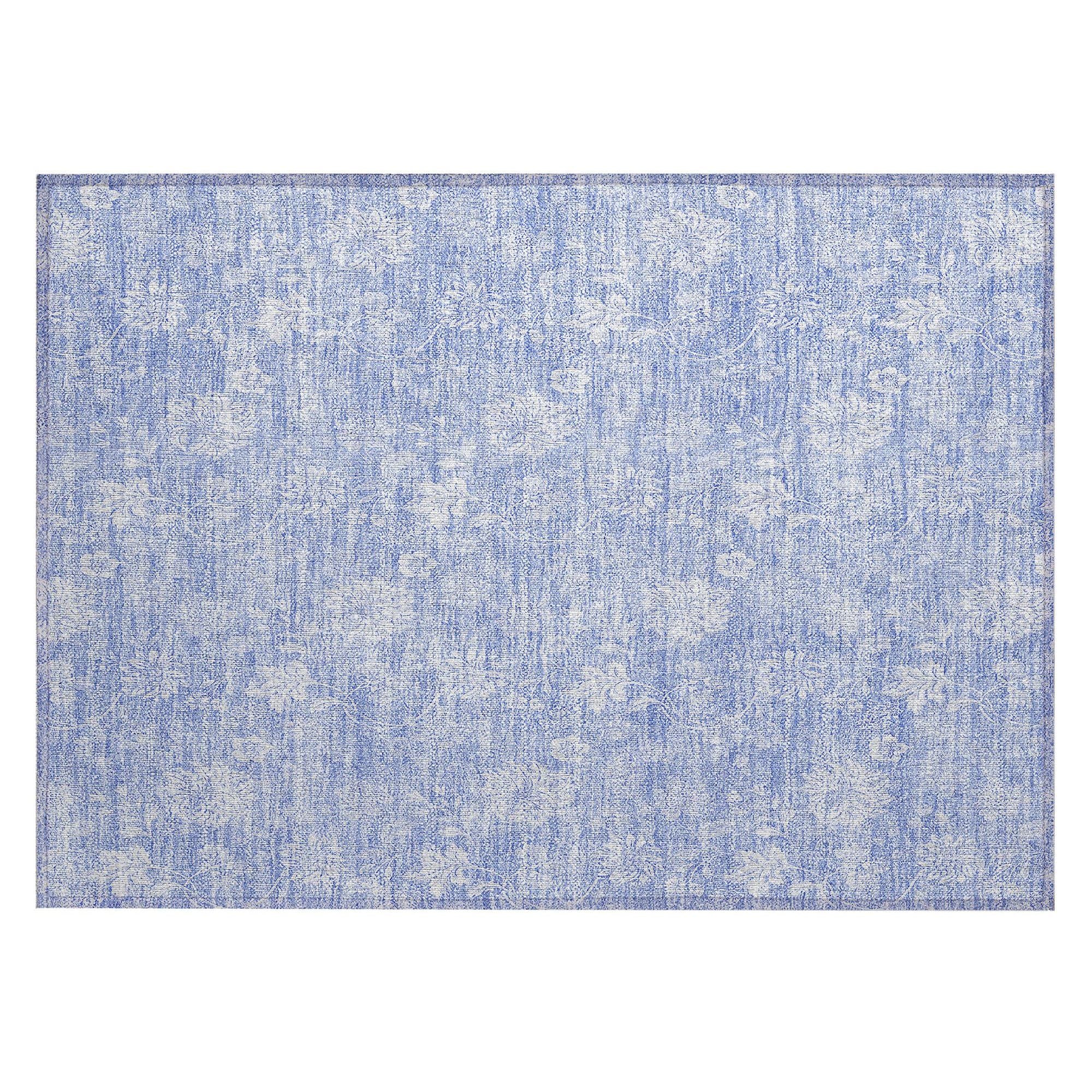 Machine Made ACN681 Sky Blue Rugs #color_sky blue