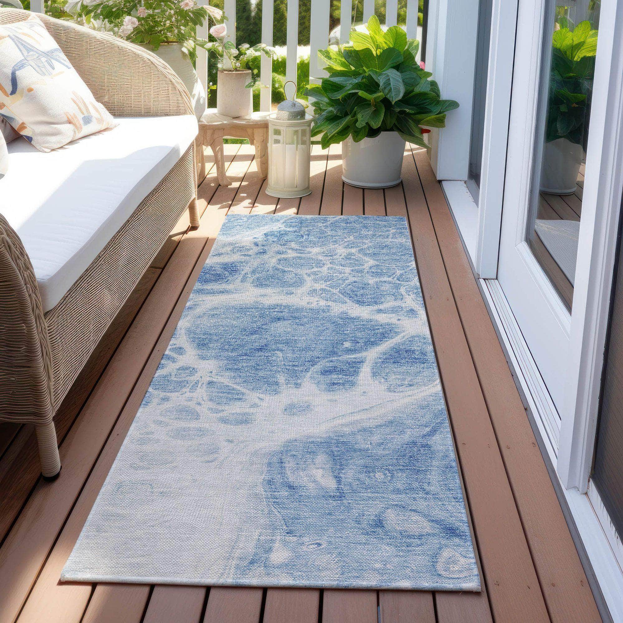 Machine Made ACN682 Sky Blue Rugs #color_sky blue