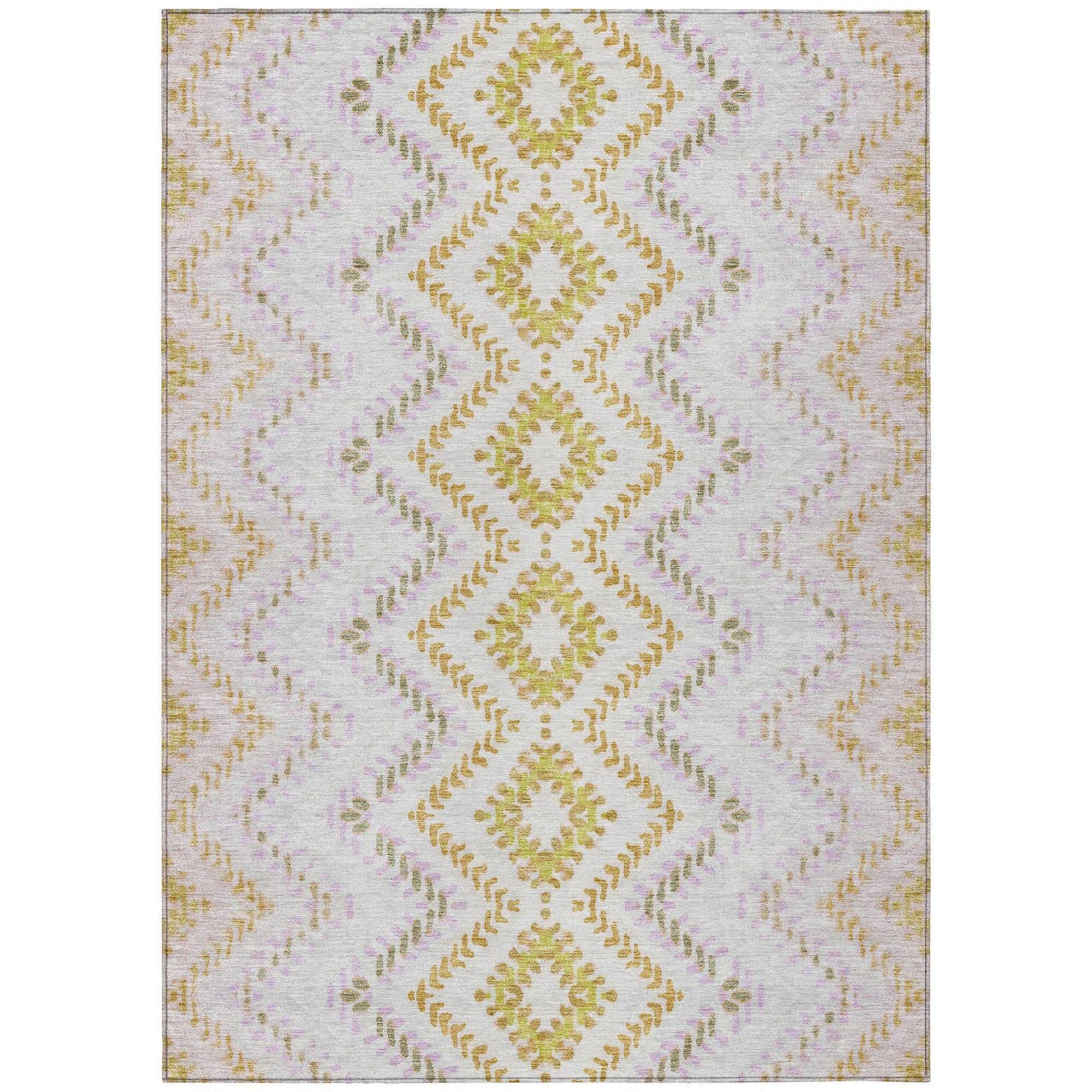 Machine Made ACN683 Pearl Ivory Rugs #color_pearl ivory