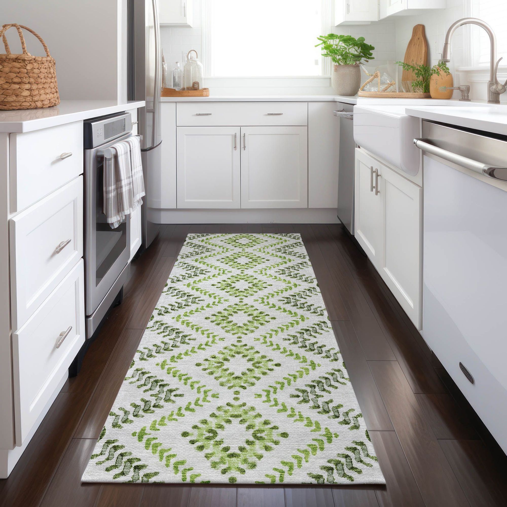Ulexite Machine Washable Rug