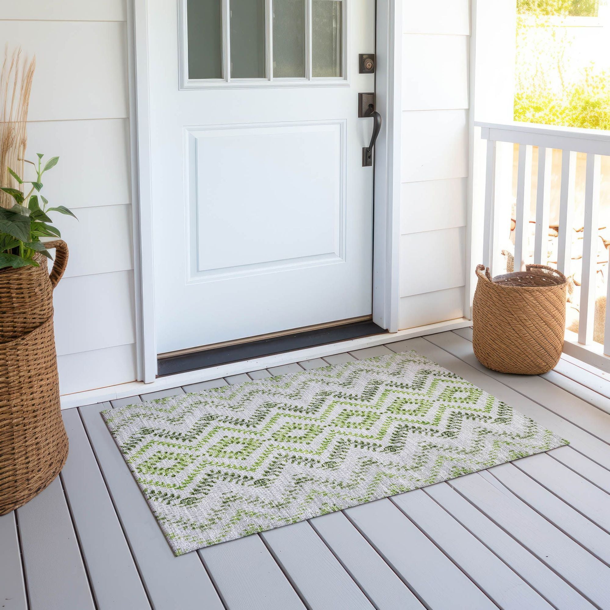 Ulexite Machine Washable Rug