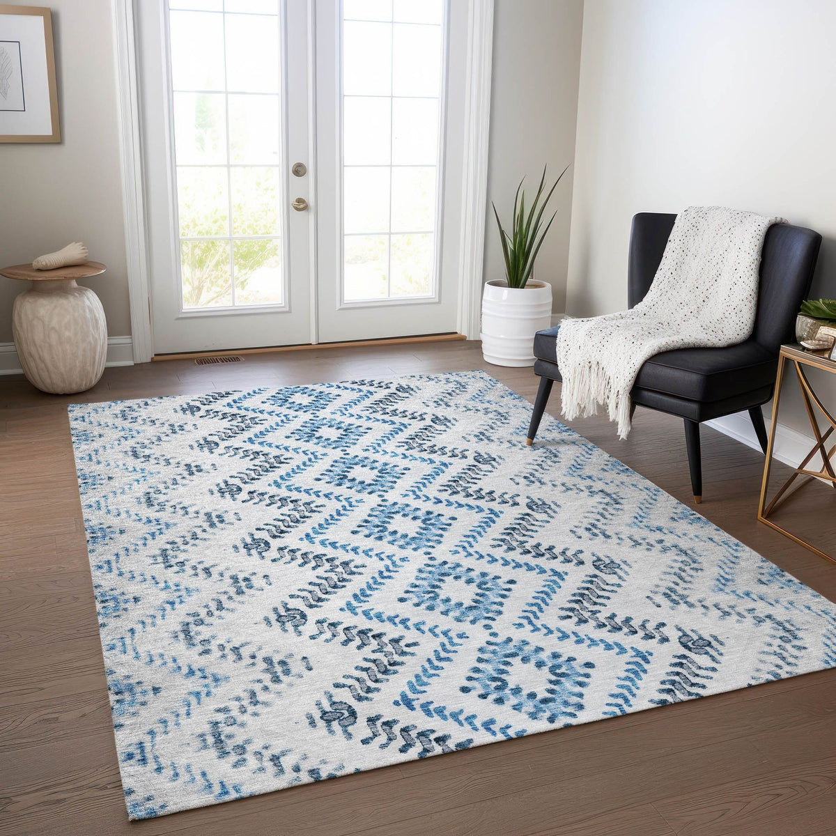 Gannet Machine Washable Rug