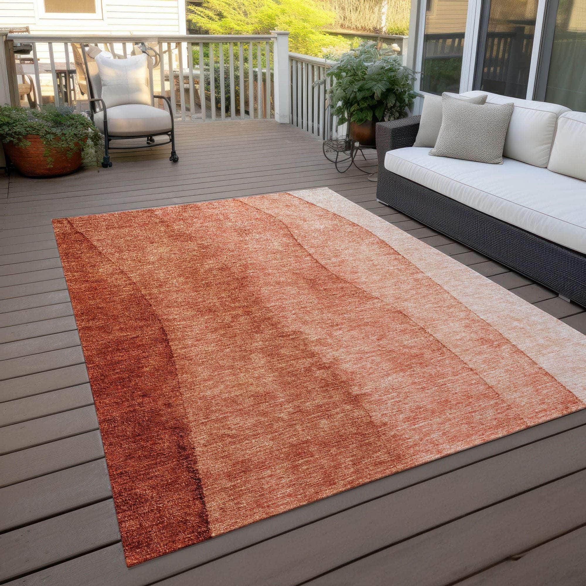 Machine Made ACN690 Paprika Orange Rugs #color_paprika orange
