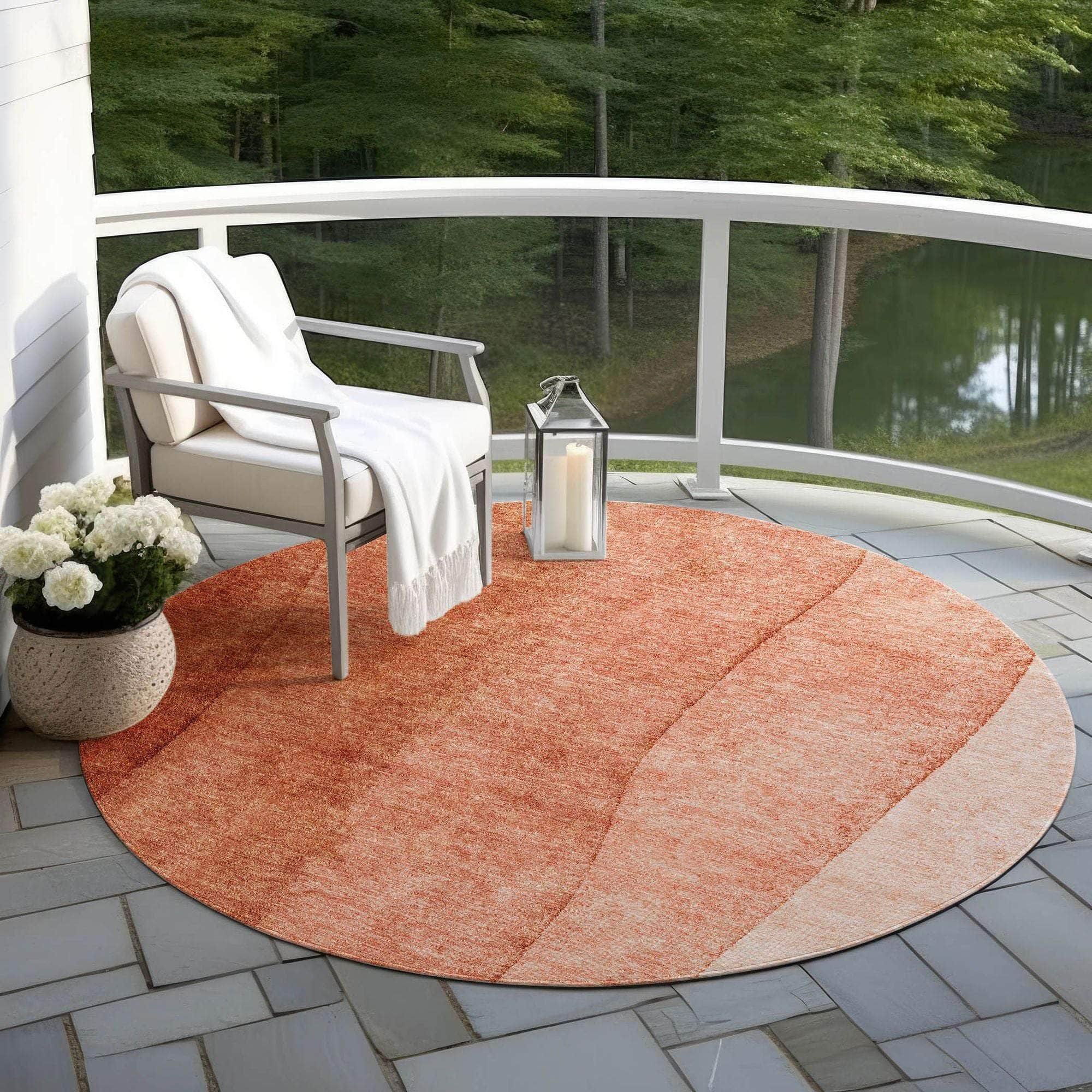 Machine Made ACN690 Paprika Orange Rugs #color_paprika orange