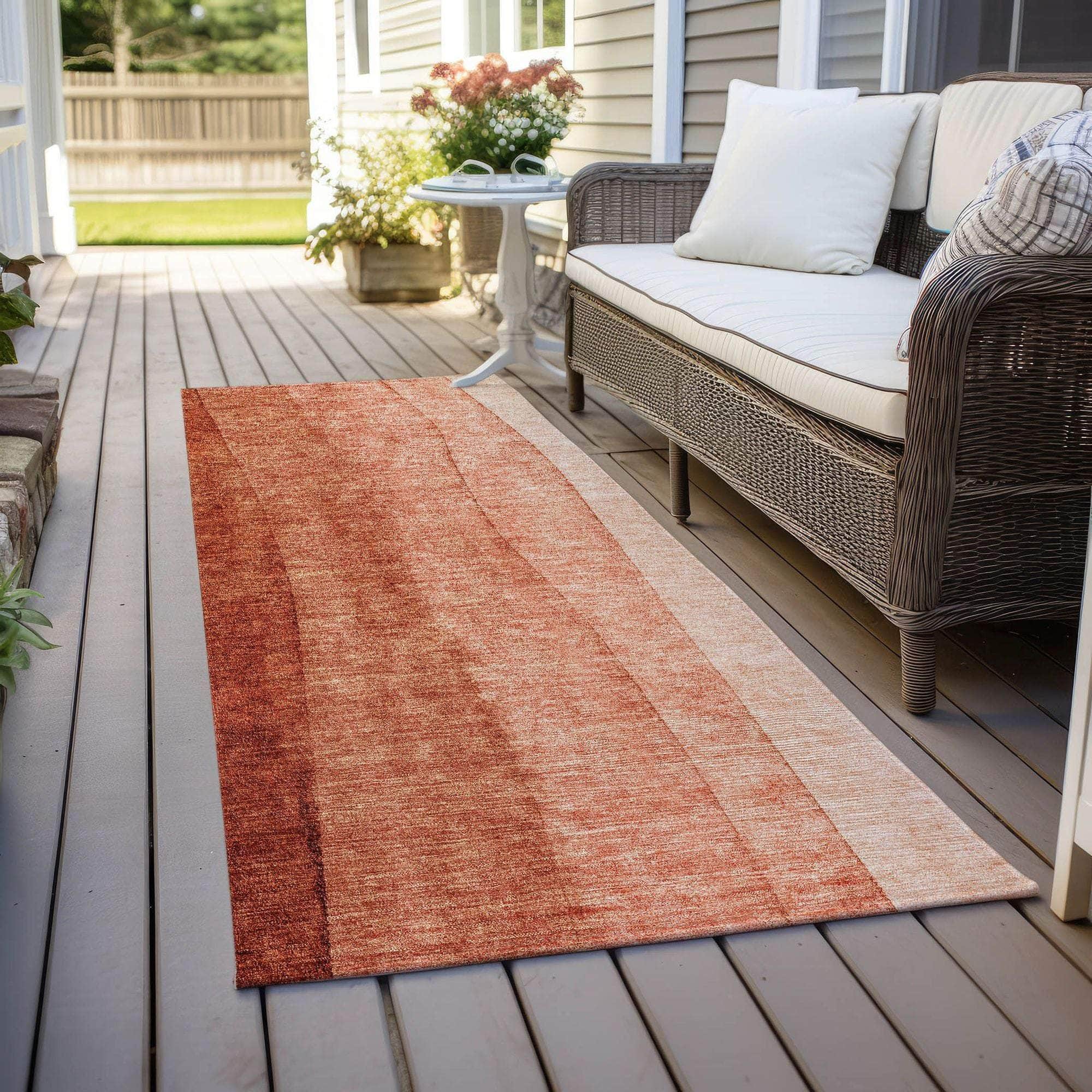 Machine Made ACN690 Paprika Orange Rugs #color_paprika orange