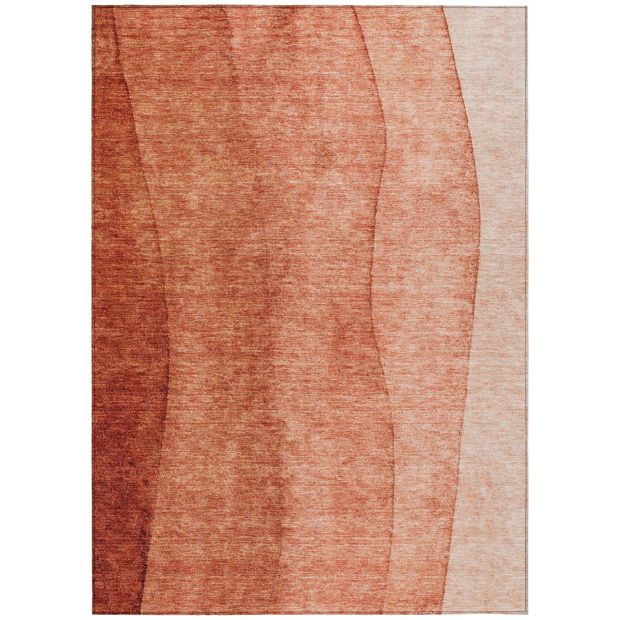 Machine Made ACN690 Paprika Orange Rugs #color_paprika orange