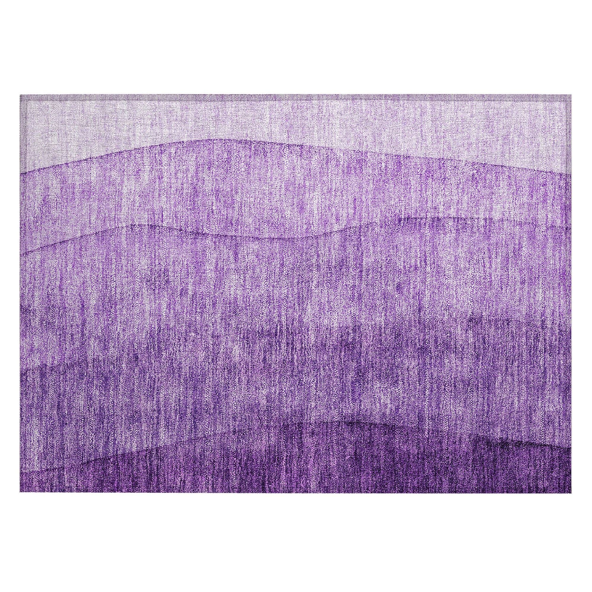 Machine Made ACN690 Purple  Rugs #color_purple 