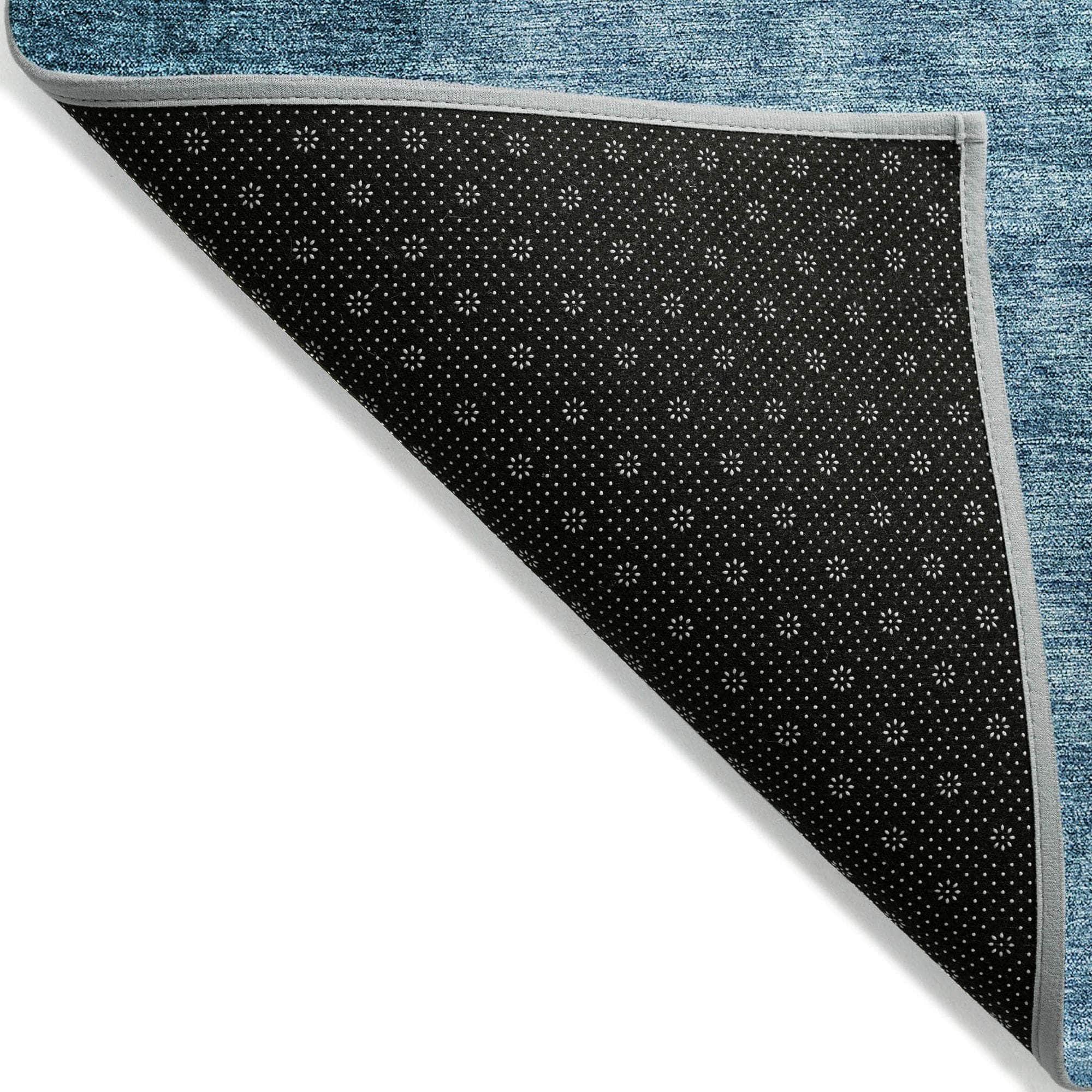 Machine Made ACN690 Teal  Rugs #color_teal 