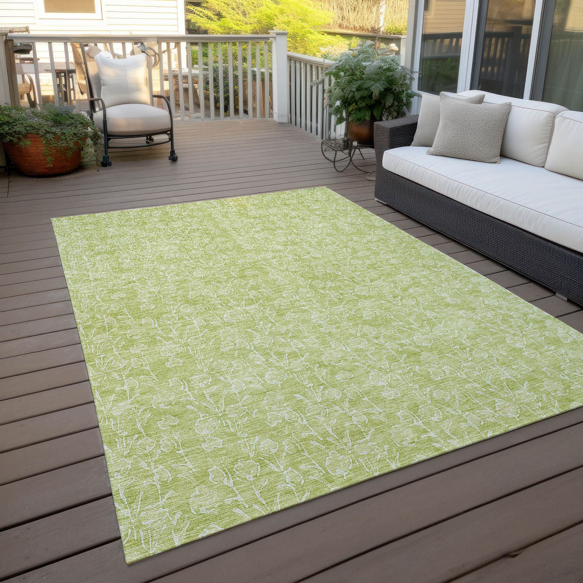 Cinnabar Machine Washable Rug