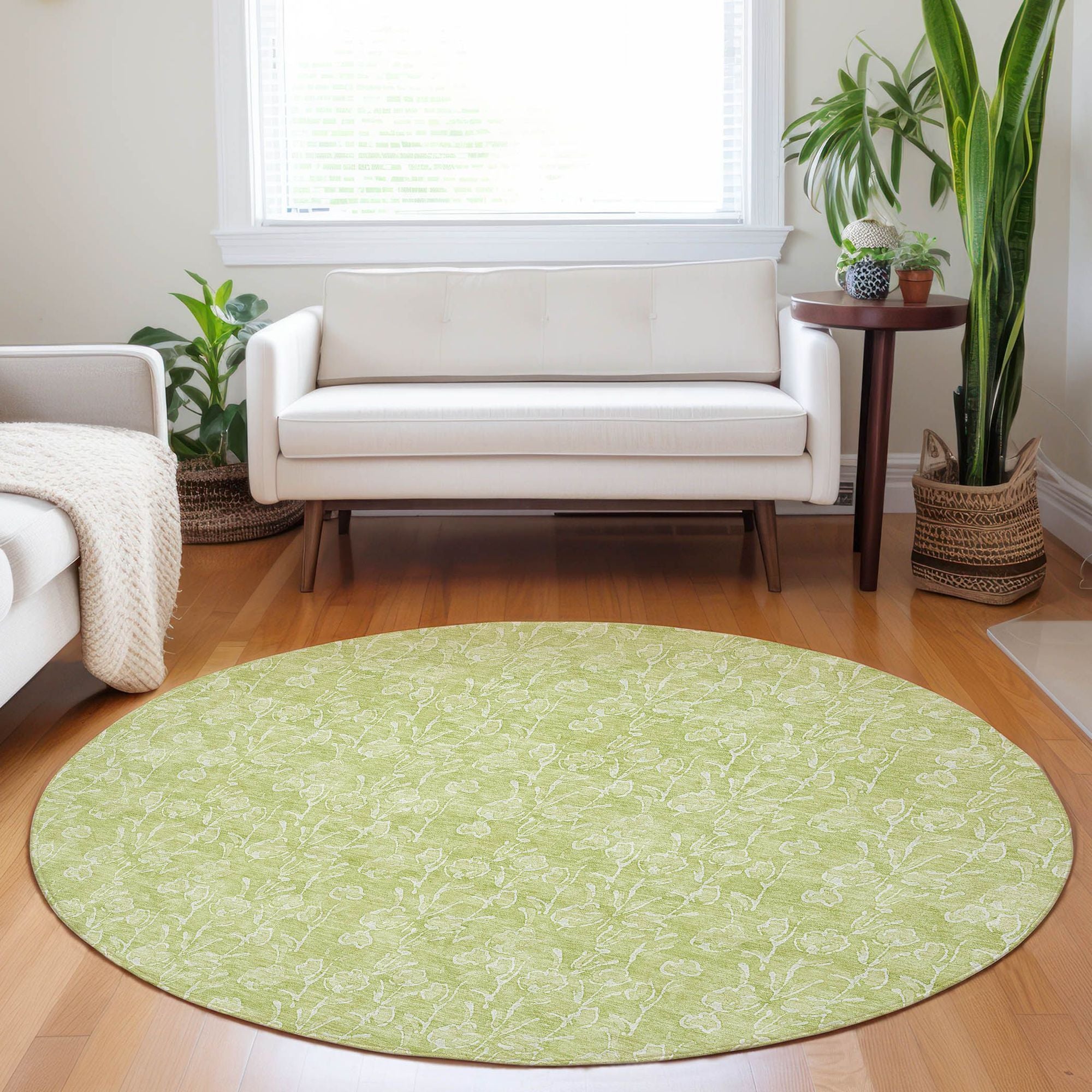 Cinnabar Machine Washable Rug