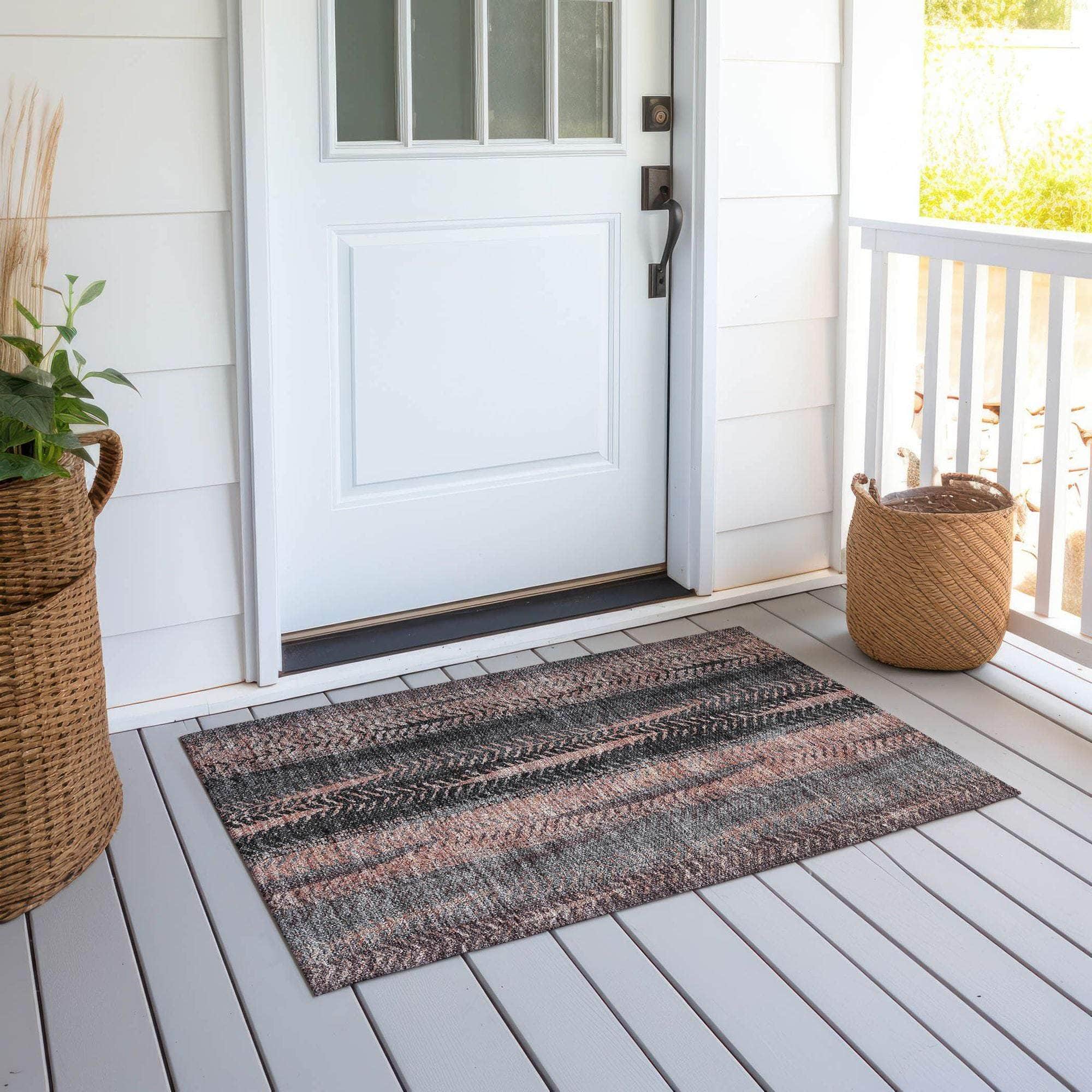 Machine Made ACN693 Terracotta Orange Rugs #color_terracotta orange