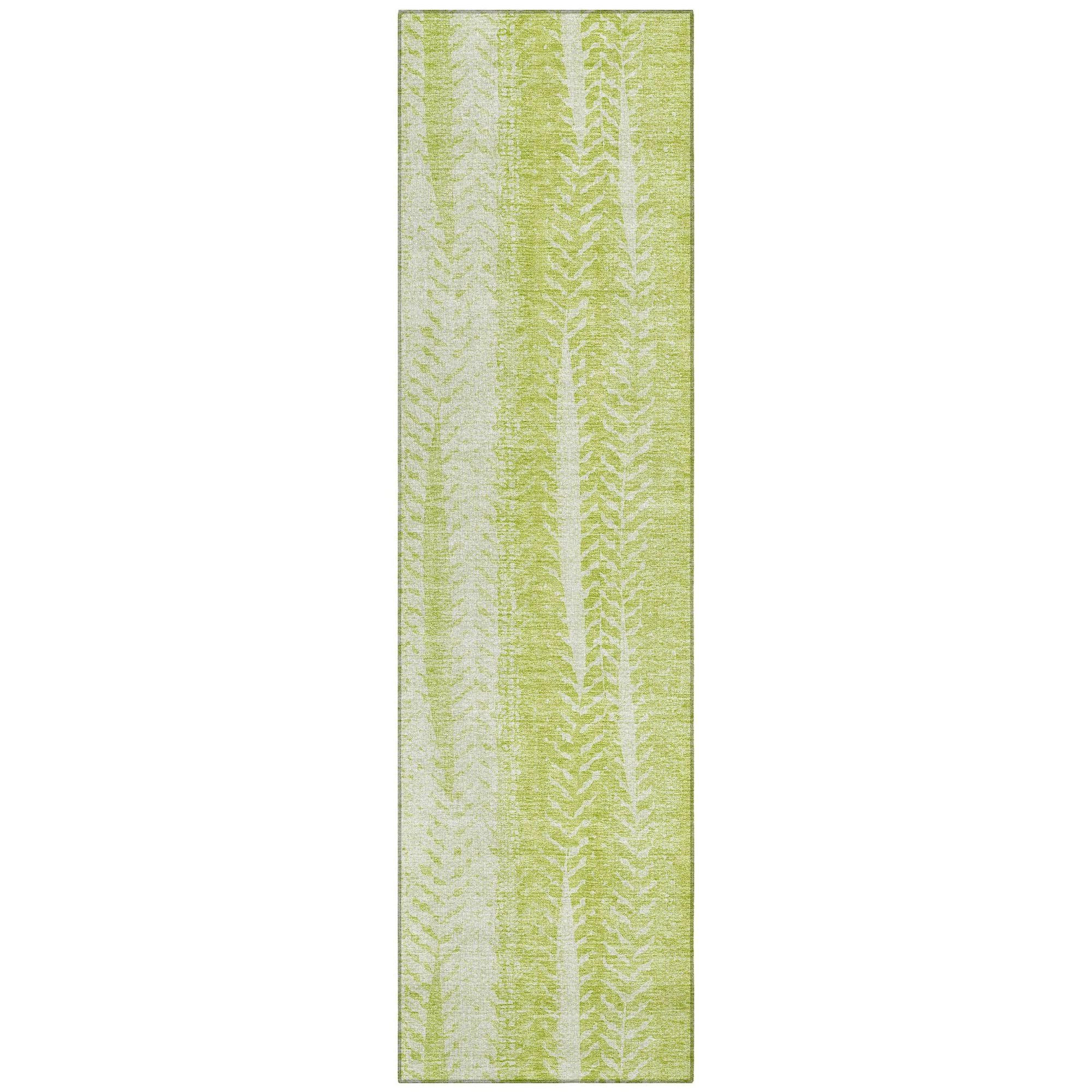 Machine Made ACN694 Aloe Green Rugs #color_aloe green