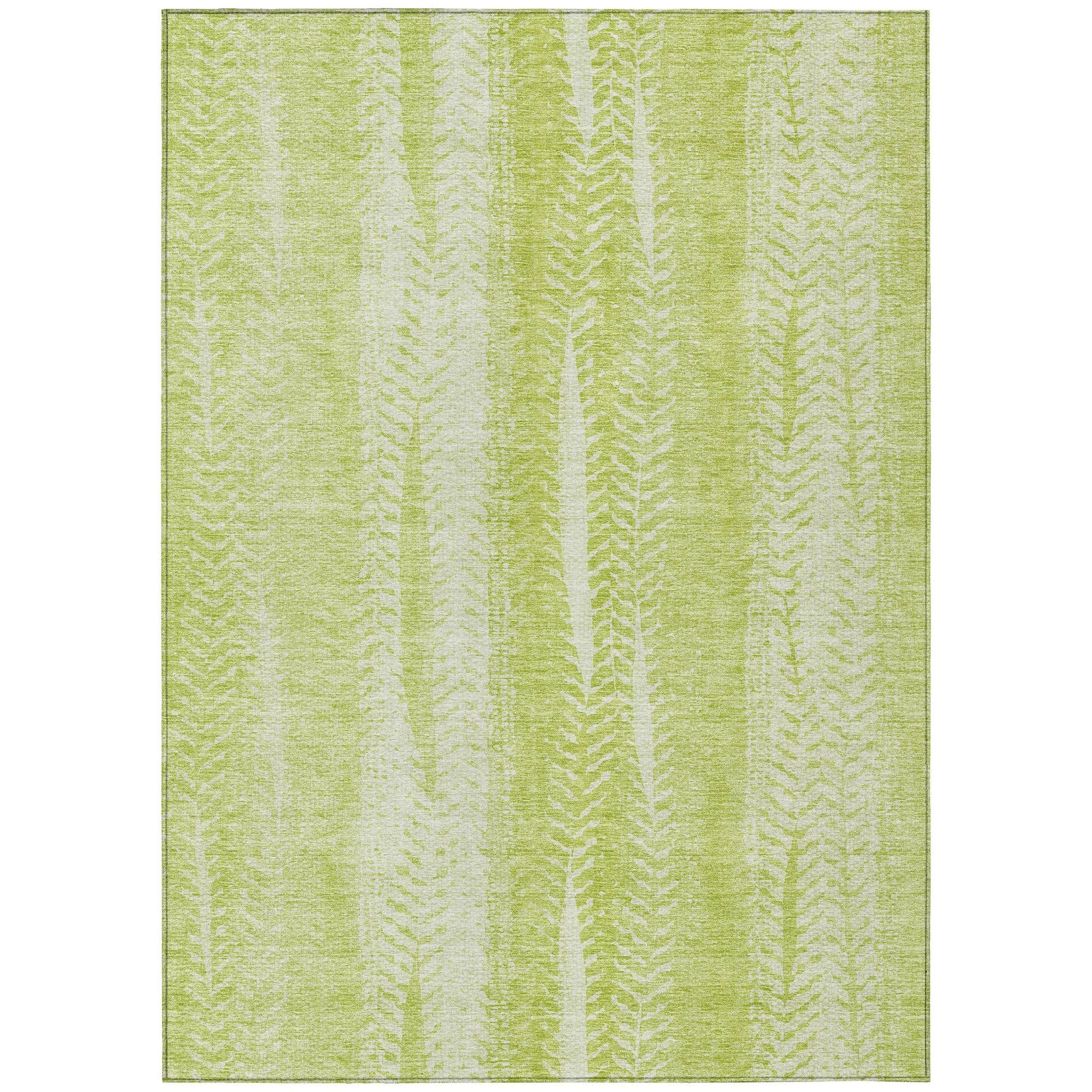 Machine Made ACN694 Aloe Green Rugs #color_aloe green